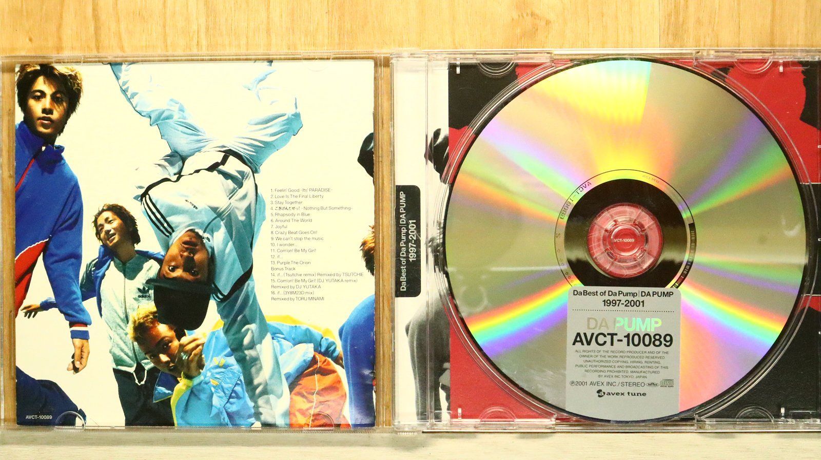 国内盤CD☆ダ・パンプ/DA PUMP□ Da Best Of Da Pump 【AVCT10089