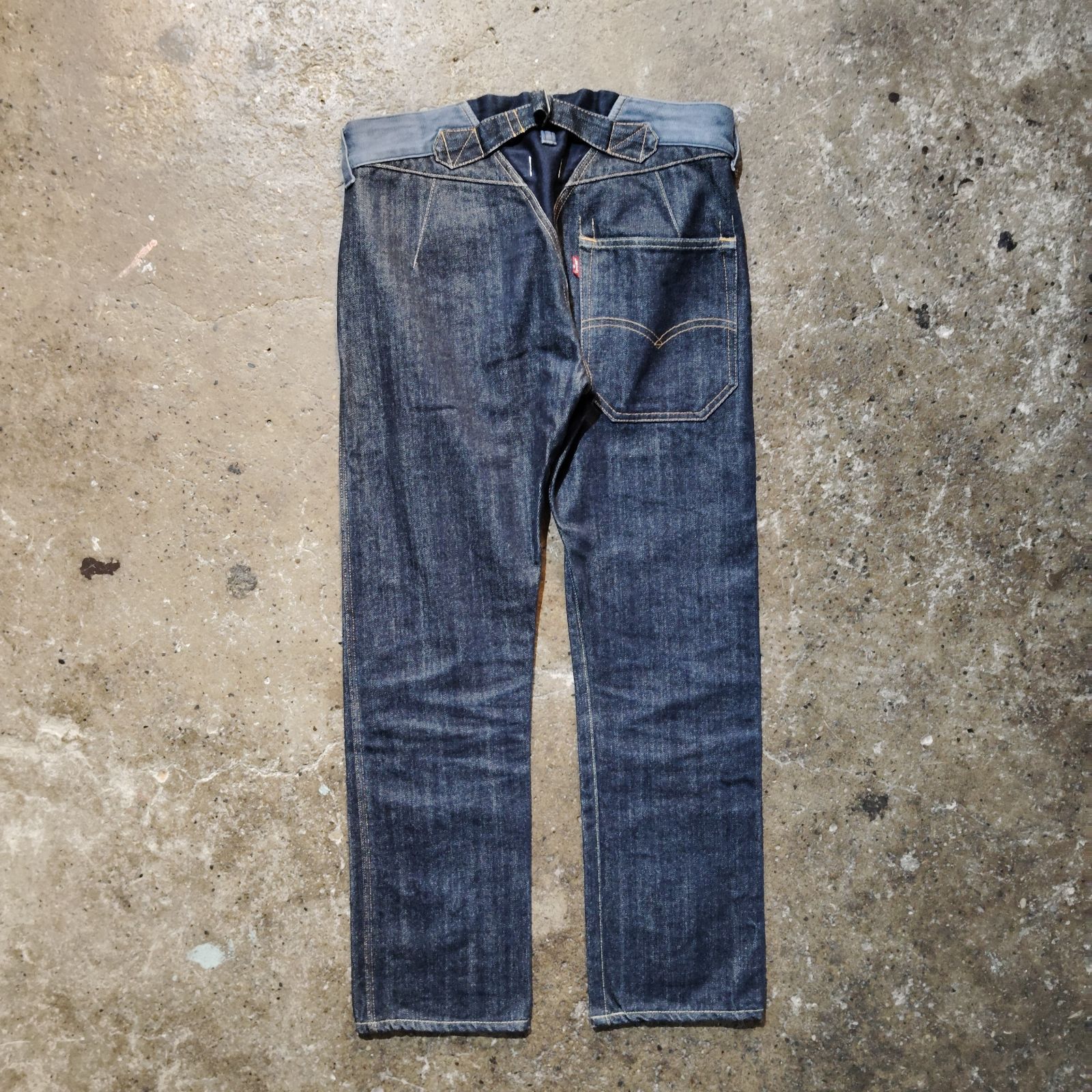 eYe JUNYA WATANABE MAN × LEVI'S 16aw シンチバックデニムパンツ 切替