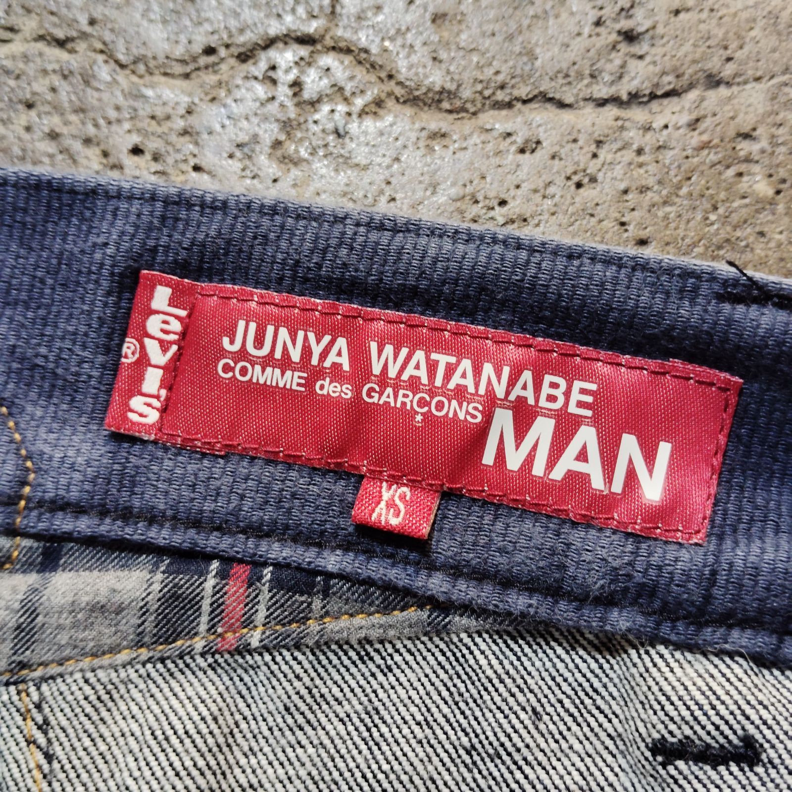 eYe JUNYA WATANABE MAN × LEVI'S 16aw シンチバックデニムパンツ 切替