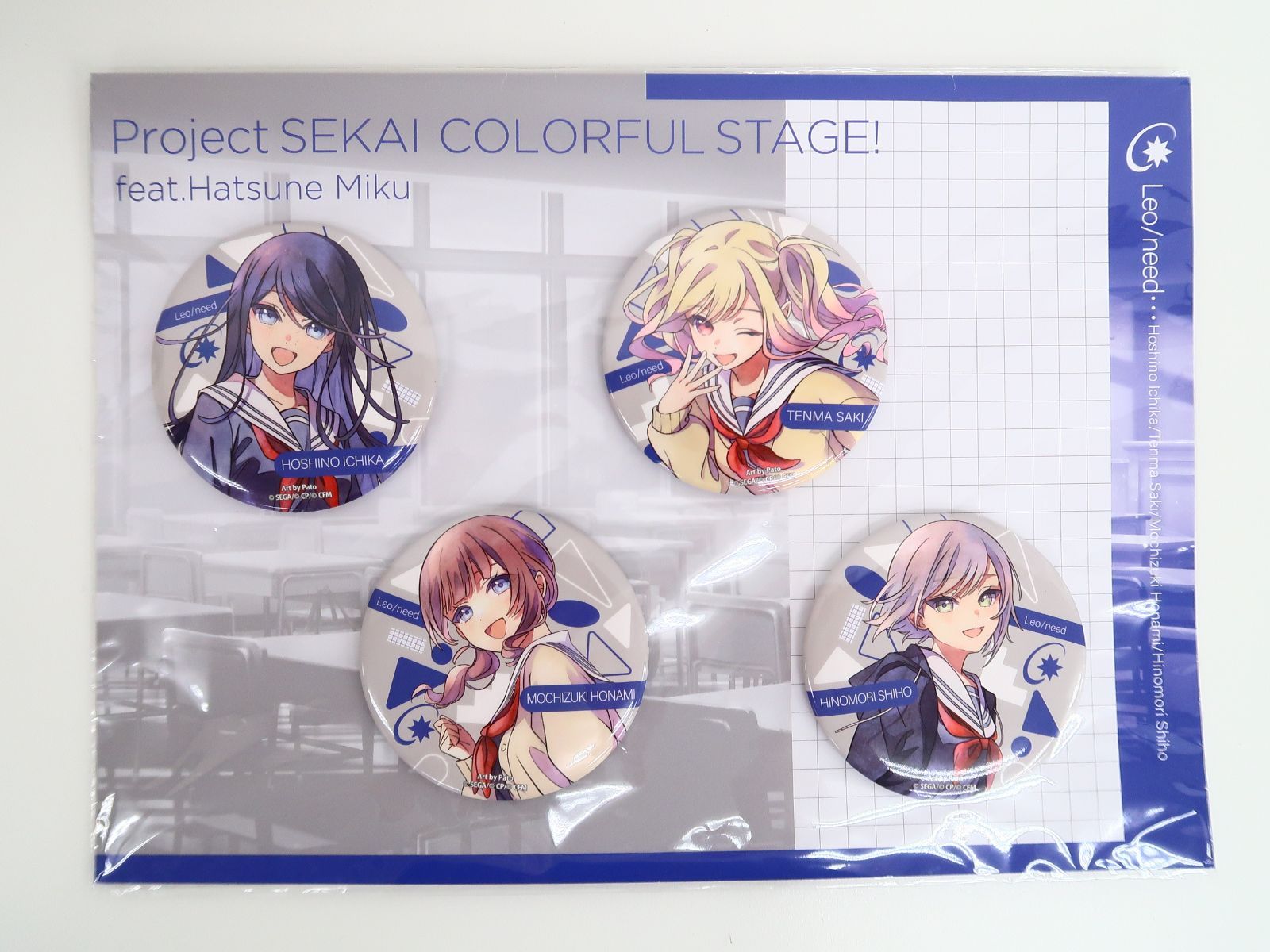 Leo/need 缶バッジセット(4個セット)＋SONOCA プロジェクトセカイ