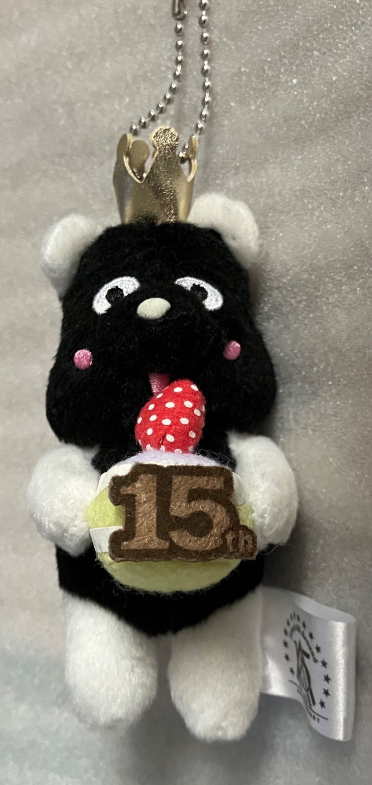 f➕アーティスト➕ AAA え〜パンダ 15周年 ぬいぐるみキーホルダー