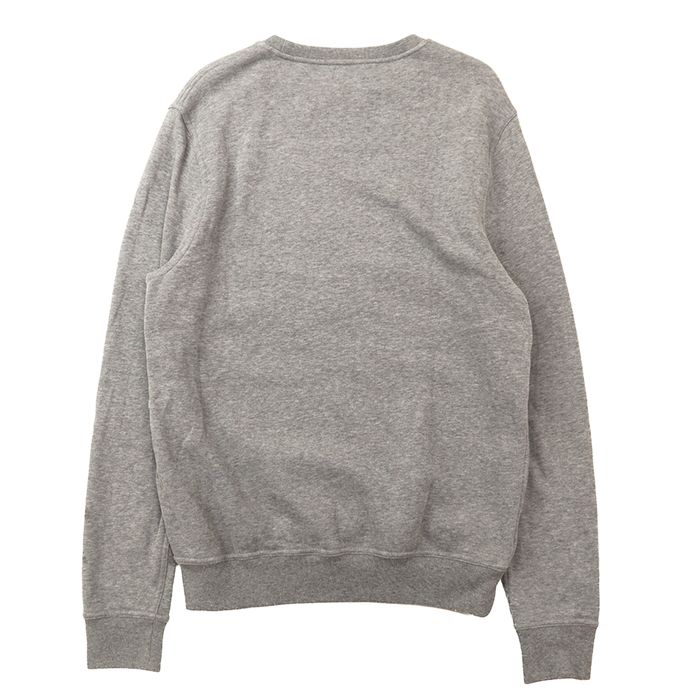 【最高級】エルメス スウェット レザーパッチ グレー HERMES 美品 SALE】HERMES エルメス スウェット サイズ S メンズ ホース 馬 レザー