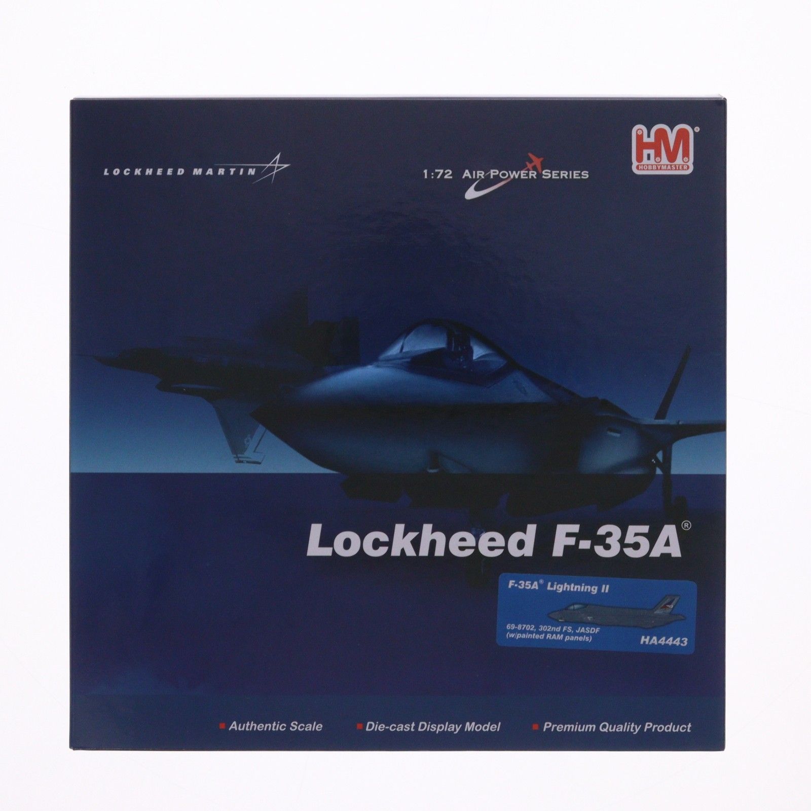 1/72 航空自衛隊 F-35A 第302飛行隊 69-8702w/RAM塗装 完成品 飛行機(HA4443) ホビーマスター 1/72 航空自衛隊 F-35A 第302飛行隊 69-8702w/RAM塗装 完成品 飛行機
