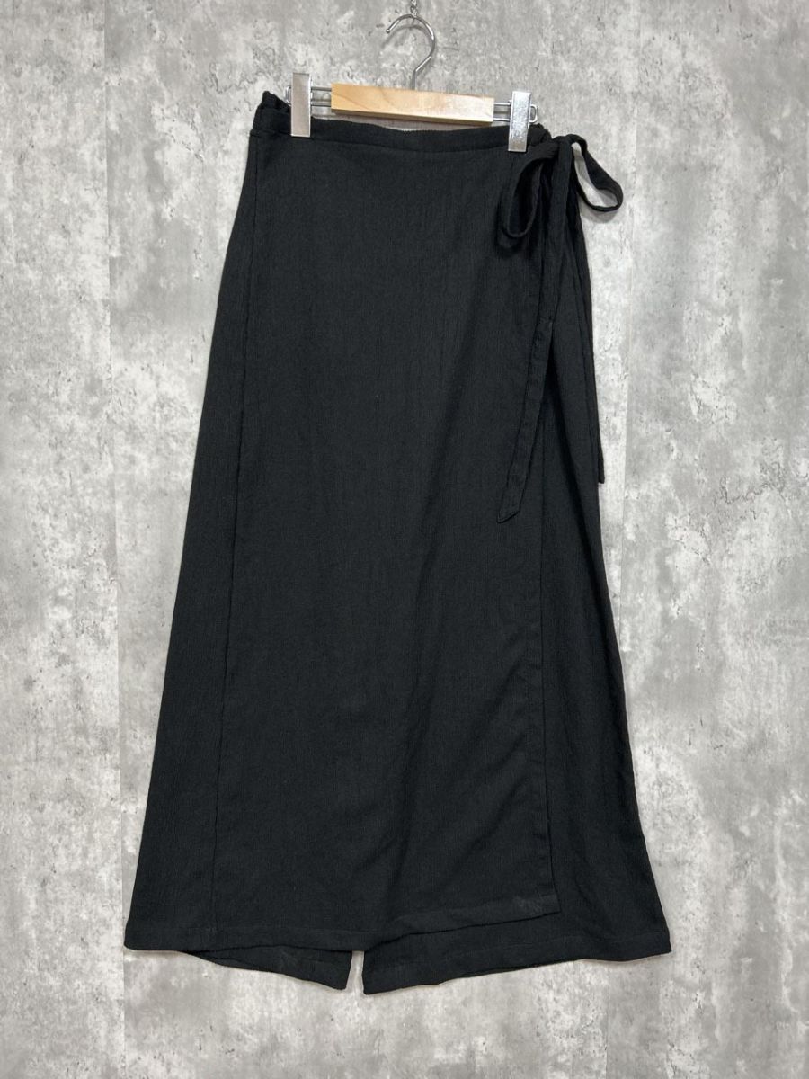 SLOBE IENA スローブイエナ ラップ ジャージ パンツ size38/黒
