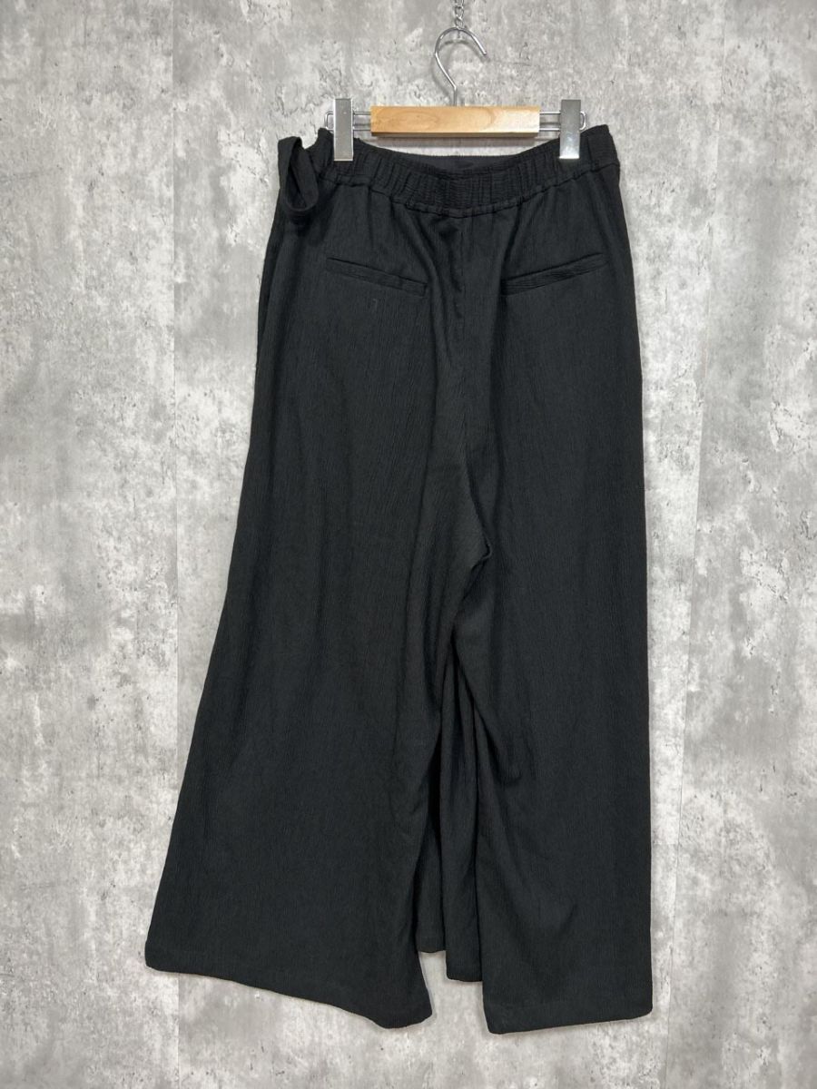 SLOBE IENA スローブイエナ ラップ ジャージ パンツ size38/黒