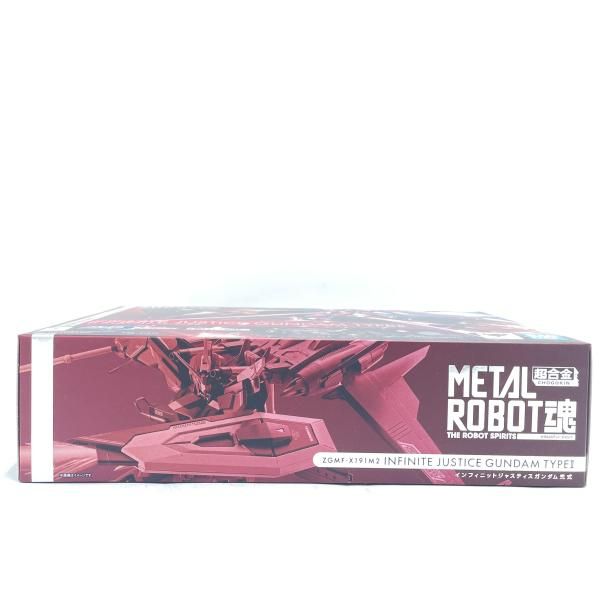 中古】METAL ROBOT魂 SIDE MS ｲﾝﾌｨﾆｯﾄｼﾞｬｽﾃｨｽｶﾞﾝﾀﾞﾑ弐式 未開封 機動
