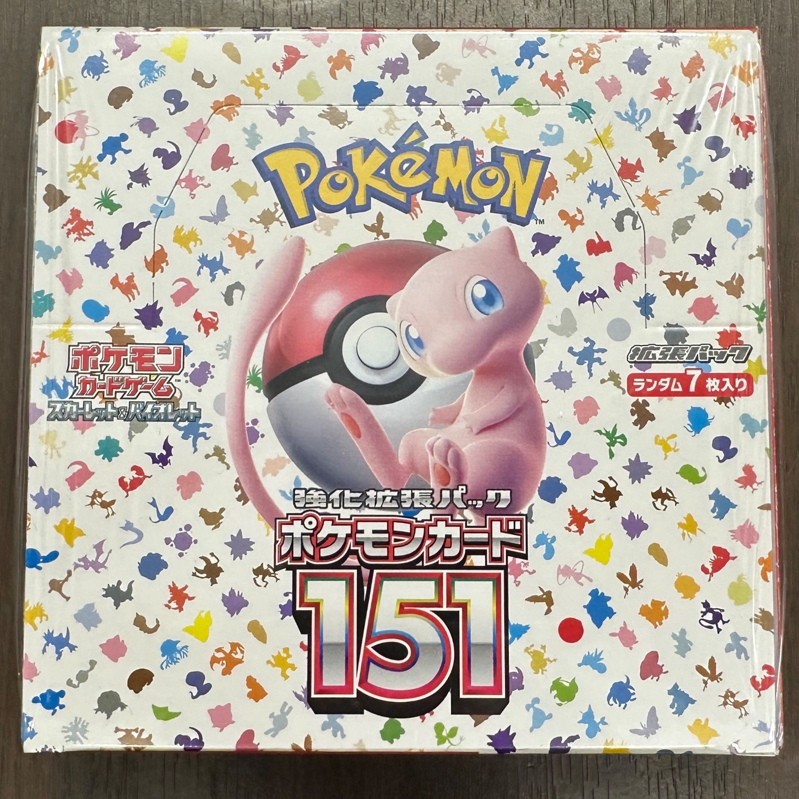 新品・未開封】ポケモンカードゲーム 強化拡張パック 151 シュリンク 