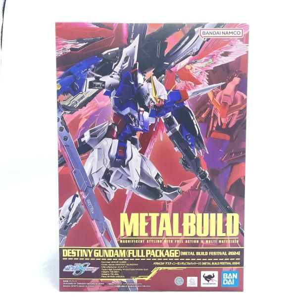 中古】METAL BUILD ﾃﾞｽﾃｨﾆｰｶﾞﾝﾀﾞﾑ(ﾌﾙﾊﾟｯｹｰｼﾞ) 未開封 機動戦士ｶﾞﾝﾀﾞﾑ