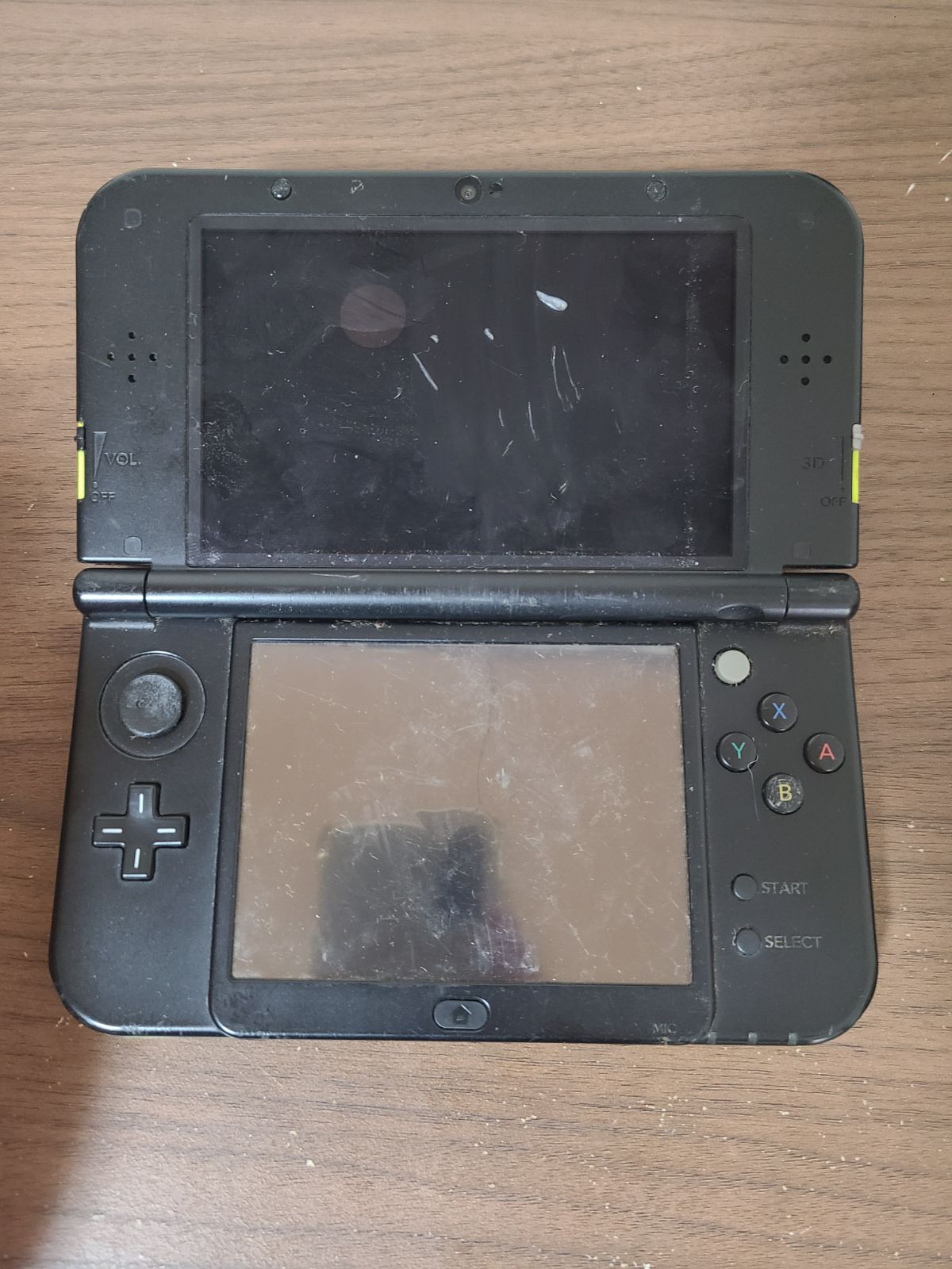 Newニンテンドー3DS LL ライム 本体のみ ジャンク - メルカリ
