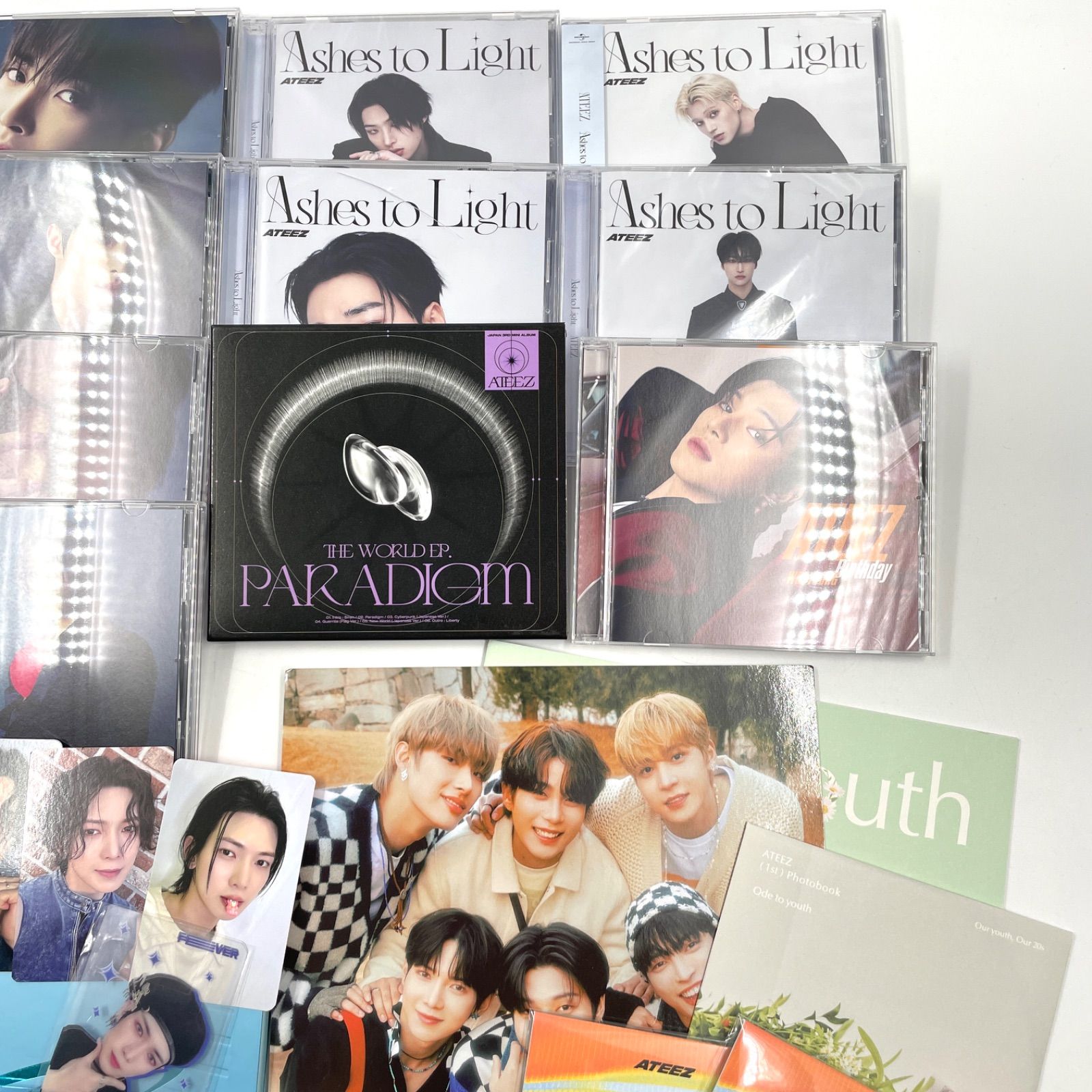 ATEEZ アチズ CD トレカ まとめ売り セット ケース破損・フォトブック