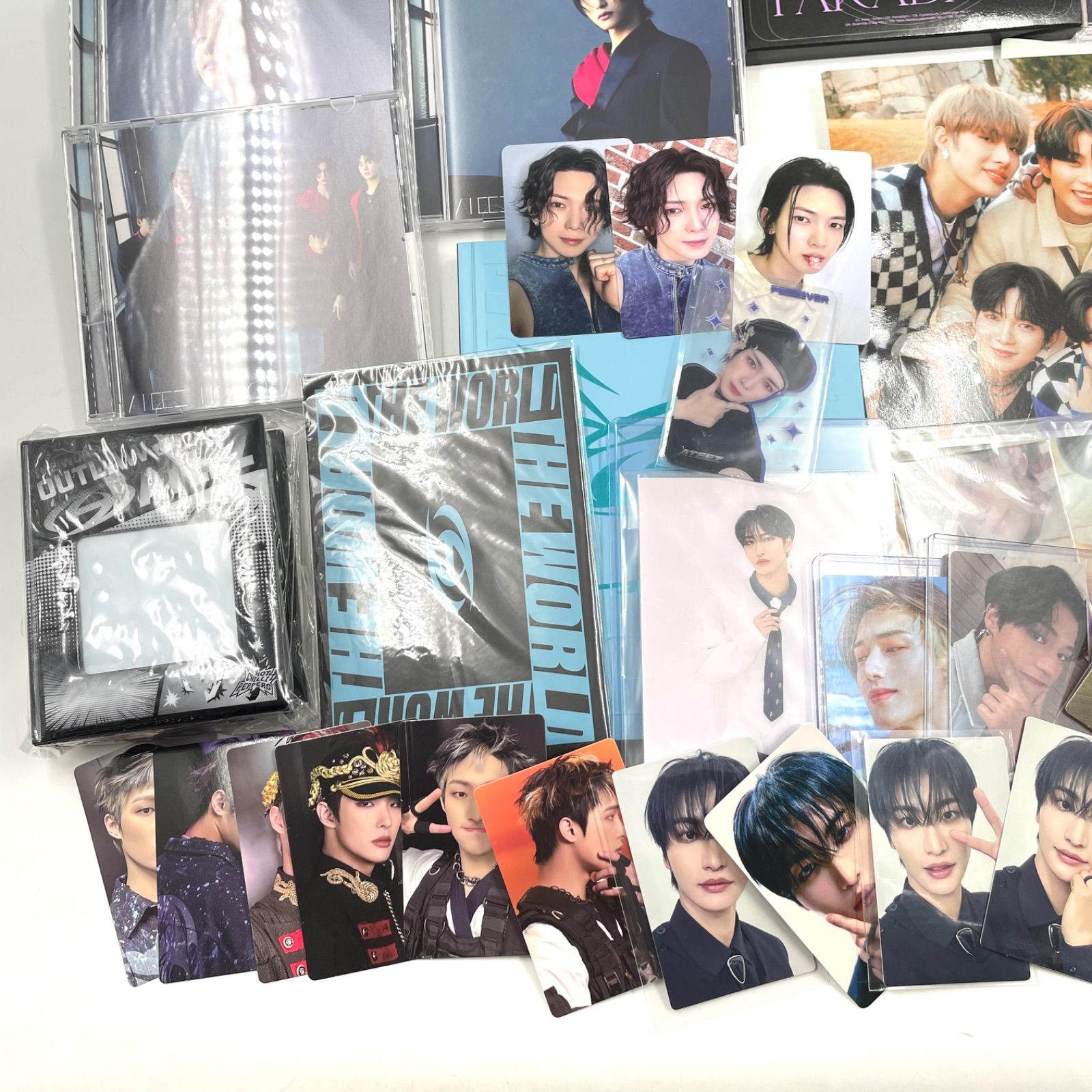 ateez アチズ　まとめ売り　シーグリ　フォトブック ATEEZ アチズ CD トレカ まとめ売り セット ケース破損・フォトブック