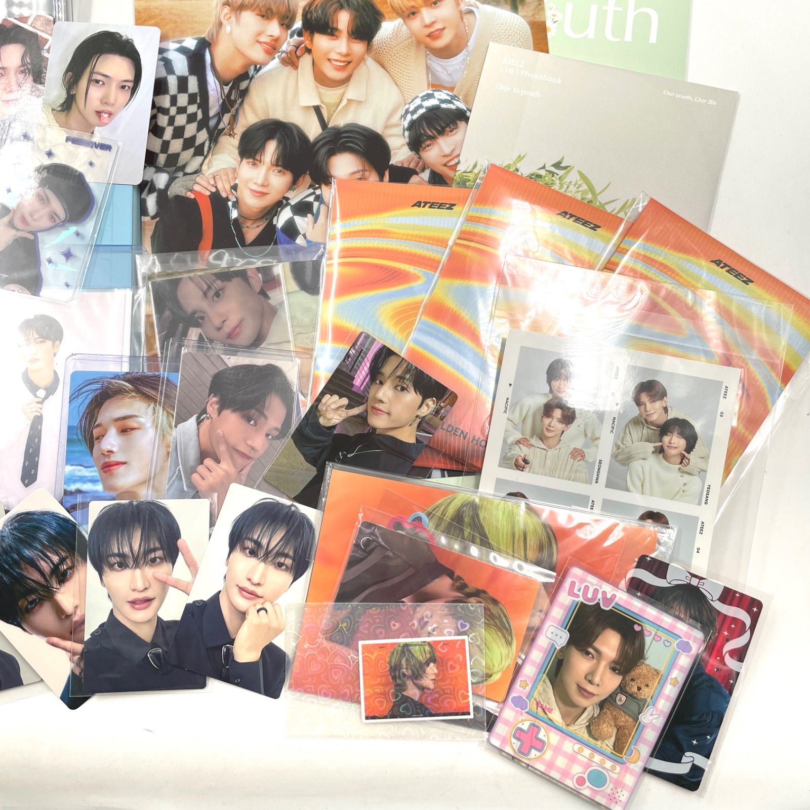 ATEEZ アチズ CD トレカ まとめ売り セット ケース破損・フォトブック