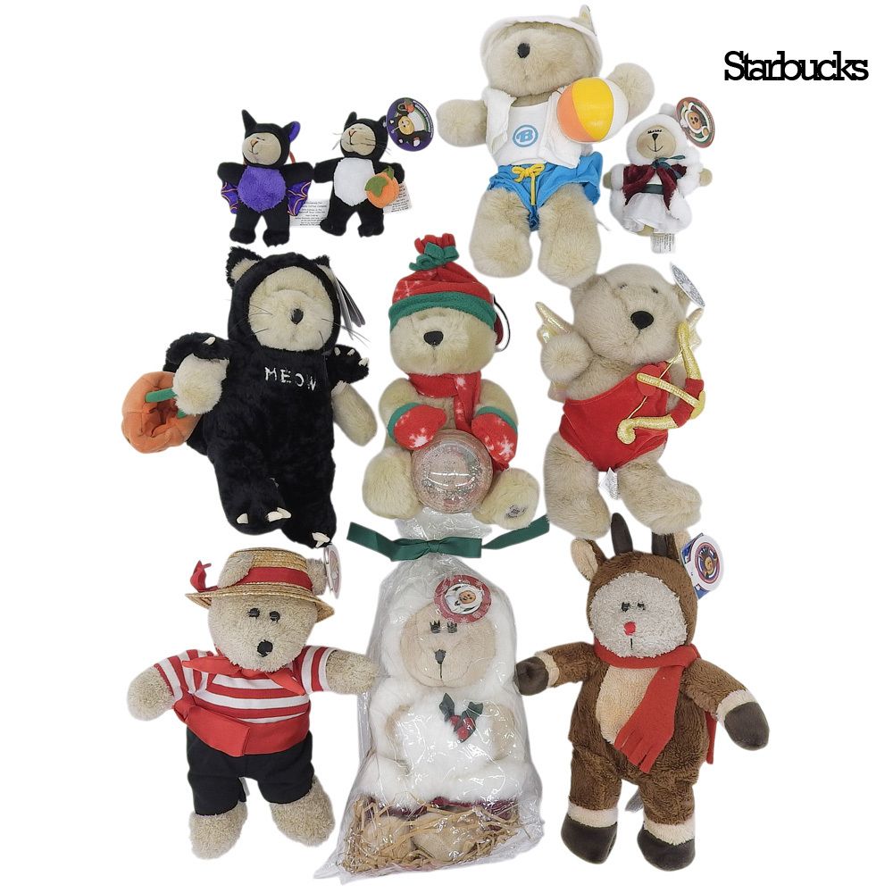 美品 スターバックス Starbucks 2001～2004年製 ベアリスタ 9点 スタバ