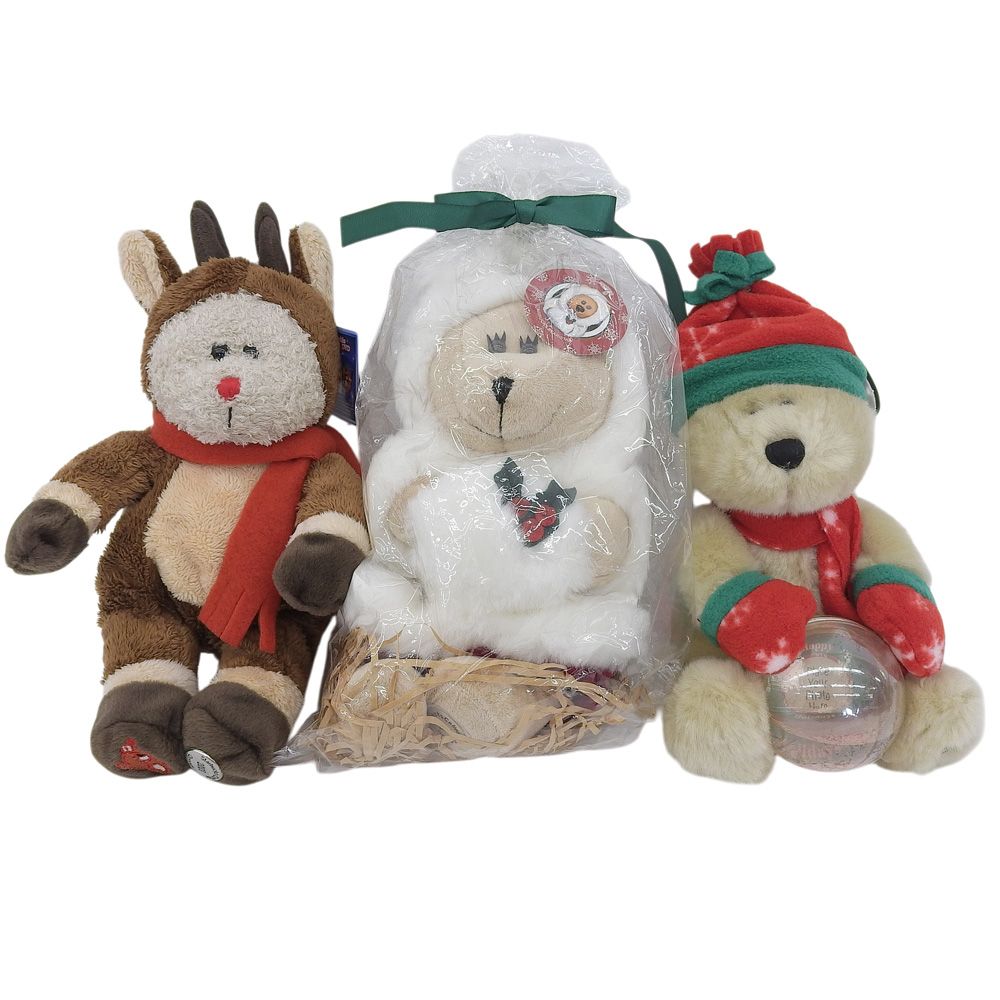 【美品タグ付き】Starbucks ベアリスタぬいぐるみ　サンタクロース　スタバ 美品 スターバックス Starbucks 2001～2004年製 ベアリスタ 9点 スタバ
