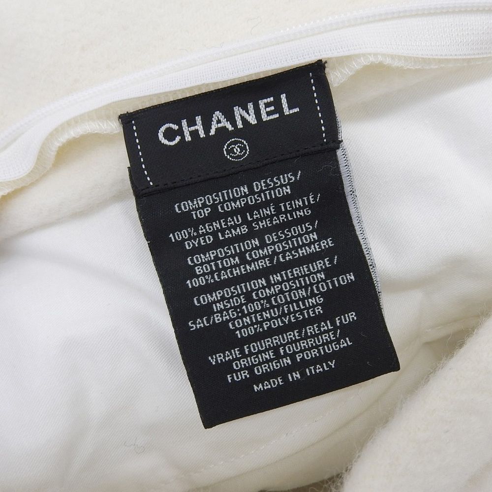 超美品 シャネル CHANEL 2022年 レア ココマーク リアルムートン