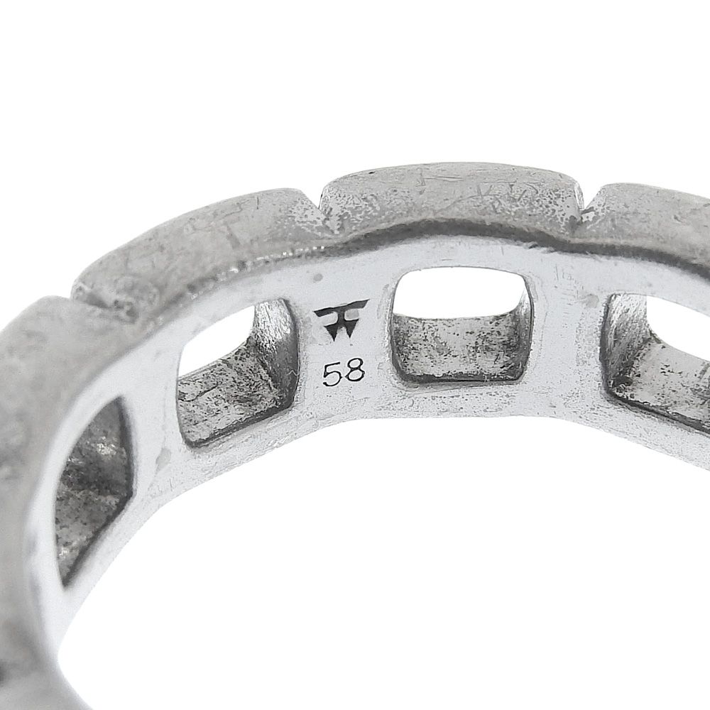 超美品 トムウッド TOM WOOD Cushion Band Open リング 指輪 シルバー