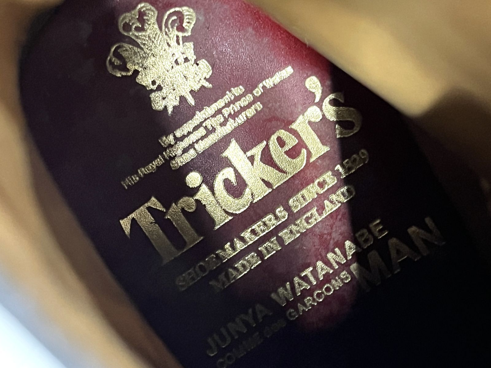 M(27.5〜28cm)◇デッドストック アーカイブ Tricker's × JUNYA