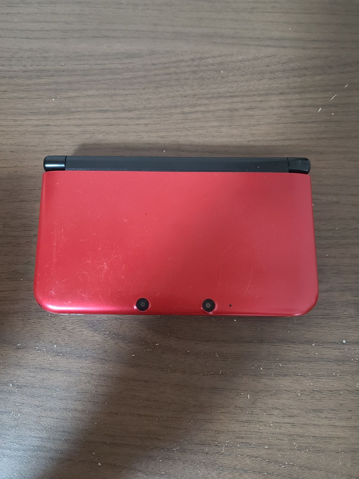 ニンテンドー3DS LL レッド 別仕様カバー付き 本体のみ ジャンク