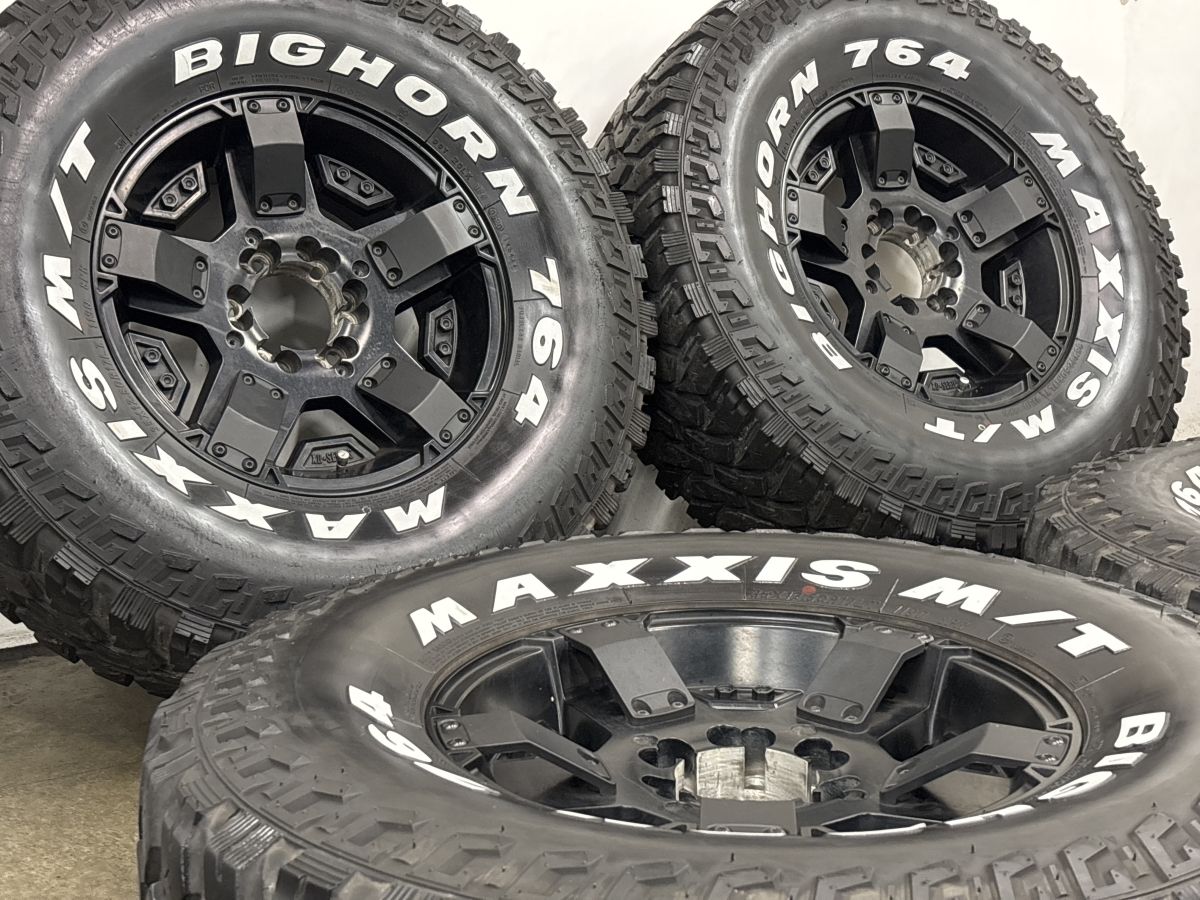ホイール良好品】XD RS2 17in 8J +10 PCD135/139.7 マキシス ビッグ