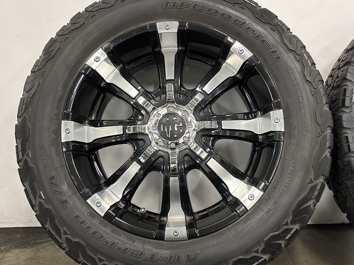 人気ホイール】マーテルギア MG ビースト 20in 9.5J +55 PCD150 BF