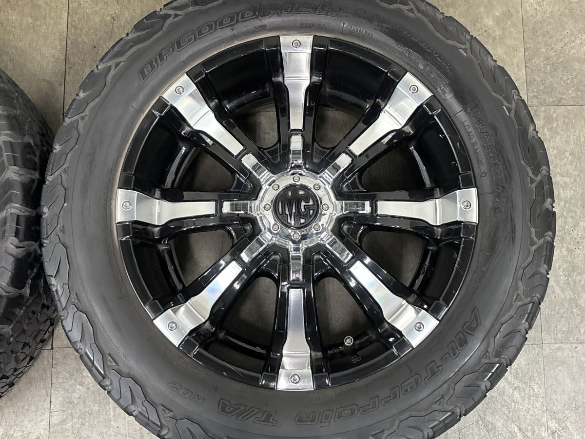 人気ホイール】マーテルギア MG ビースト 20in 9.5J +55 PCD150 BF 