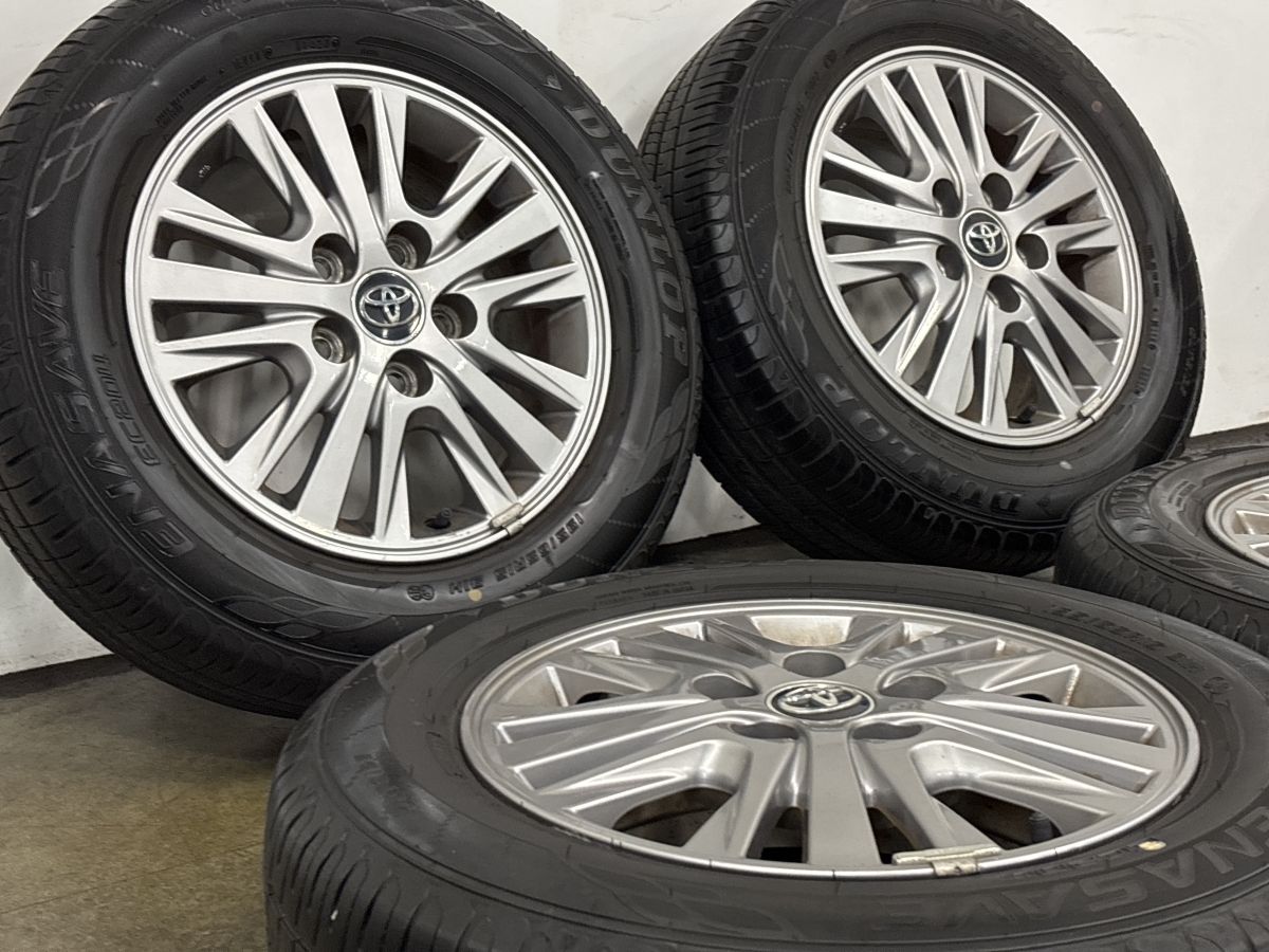 バリ溝】トヨタ エスクァイア 純正 15in 6J +50 PCD114.3 ダンロップ