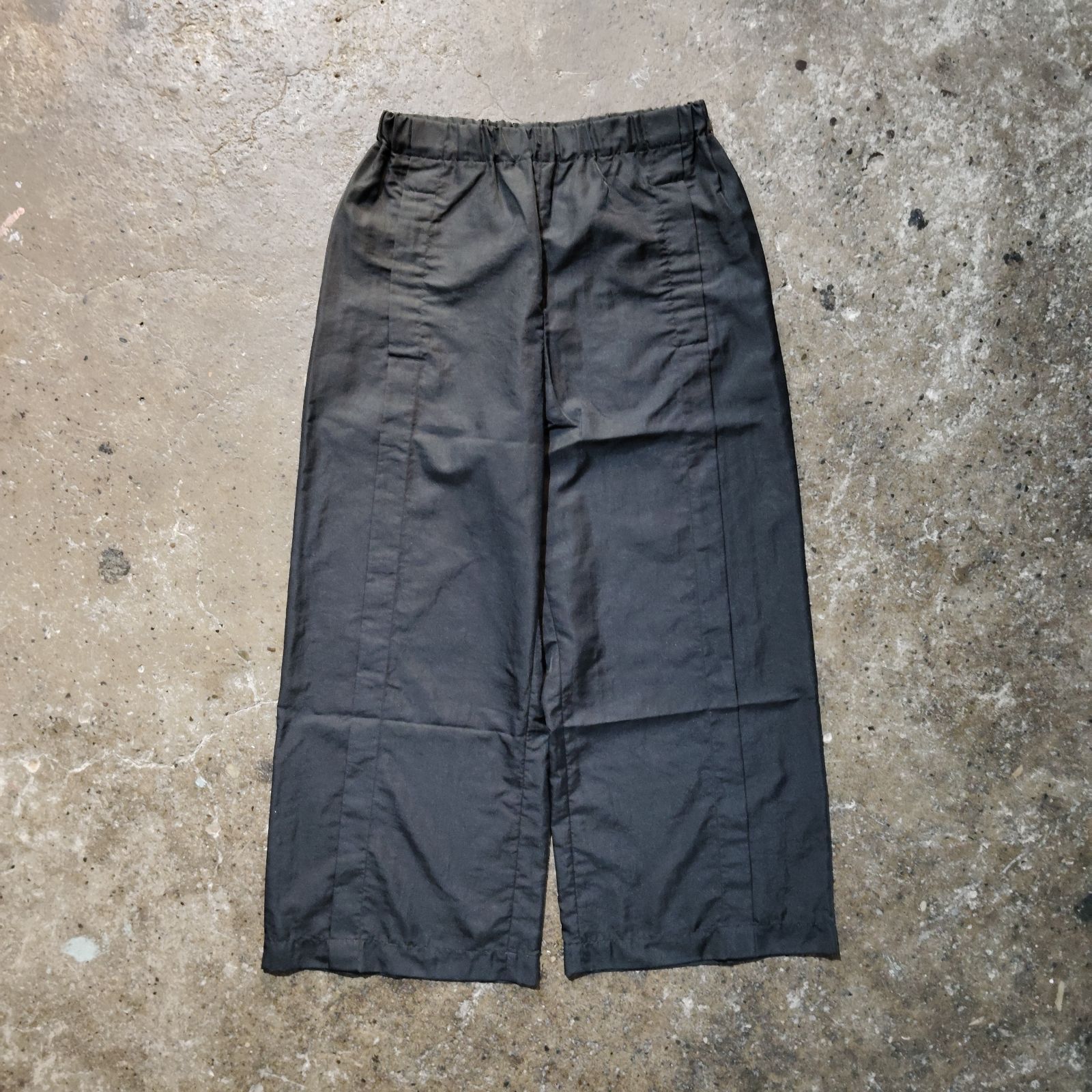 tricot COMME des GARCONS ナイロンイージーワイドパンツ プリーツ