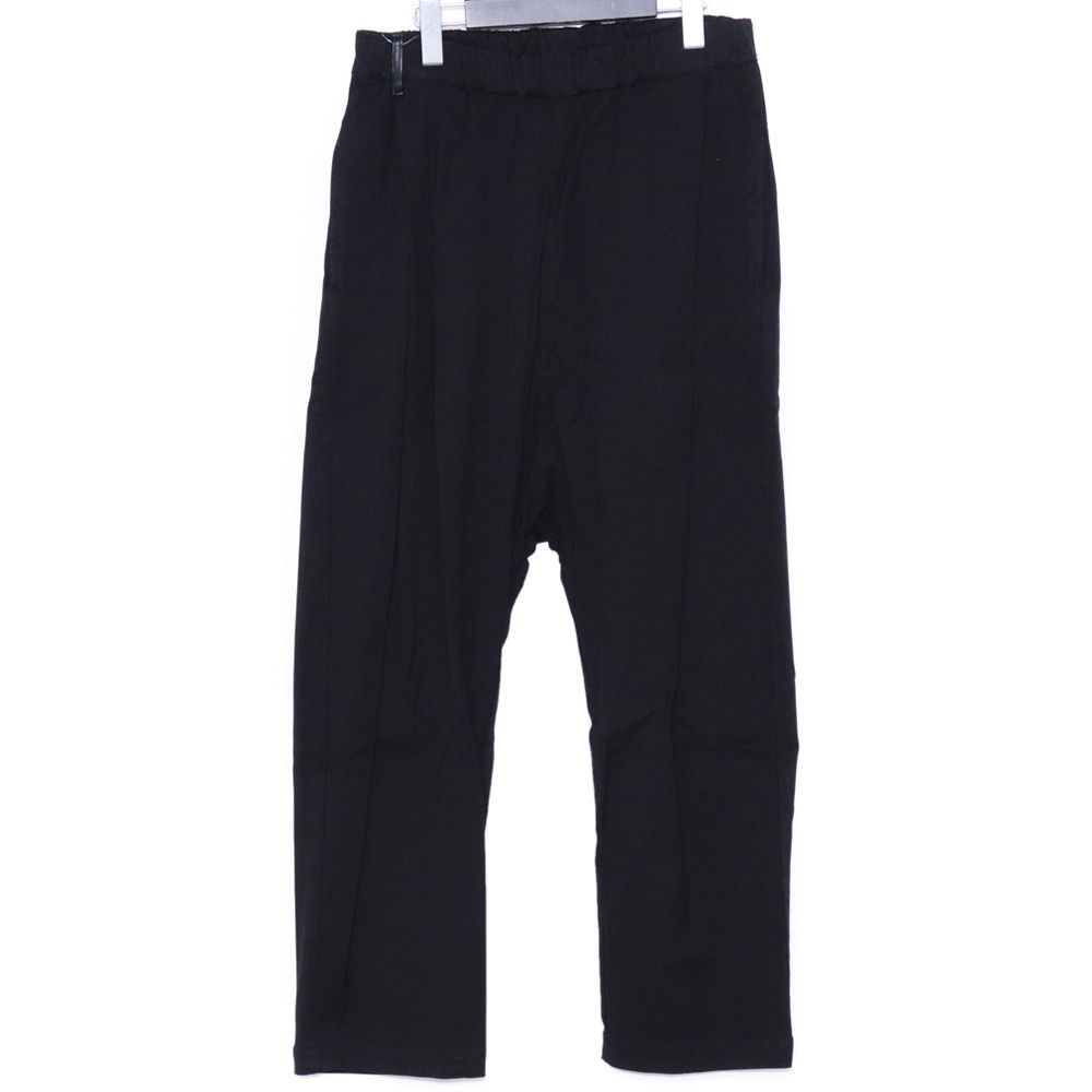 ISAMU KATAYAMA BACKLASH レーヨンシルクストレッチサルエルパンツ S
