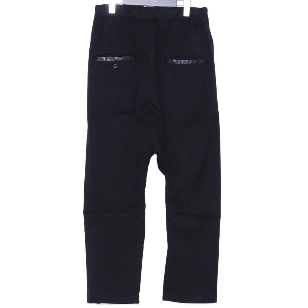[未使用]イサムカタヤマバックラッシュレーヨンシルク ストレッチ サルエルパンツ ISAMU KATAYAMA BACKLASH レーヨンシルクストレッチサルエルパンツ S