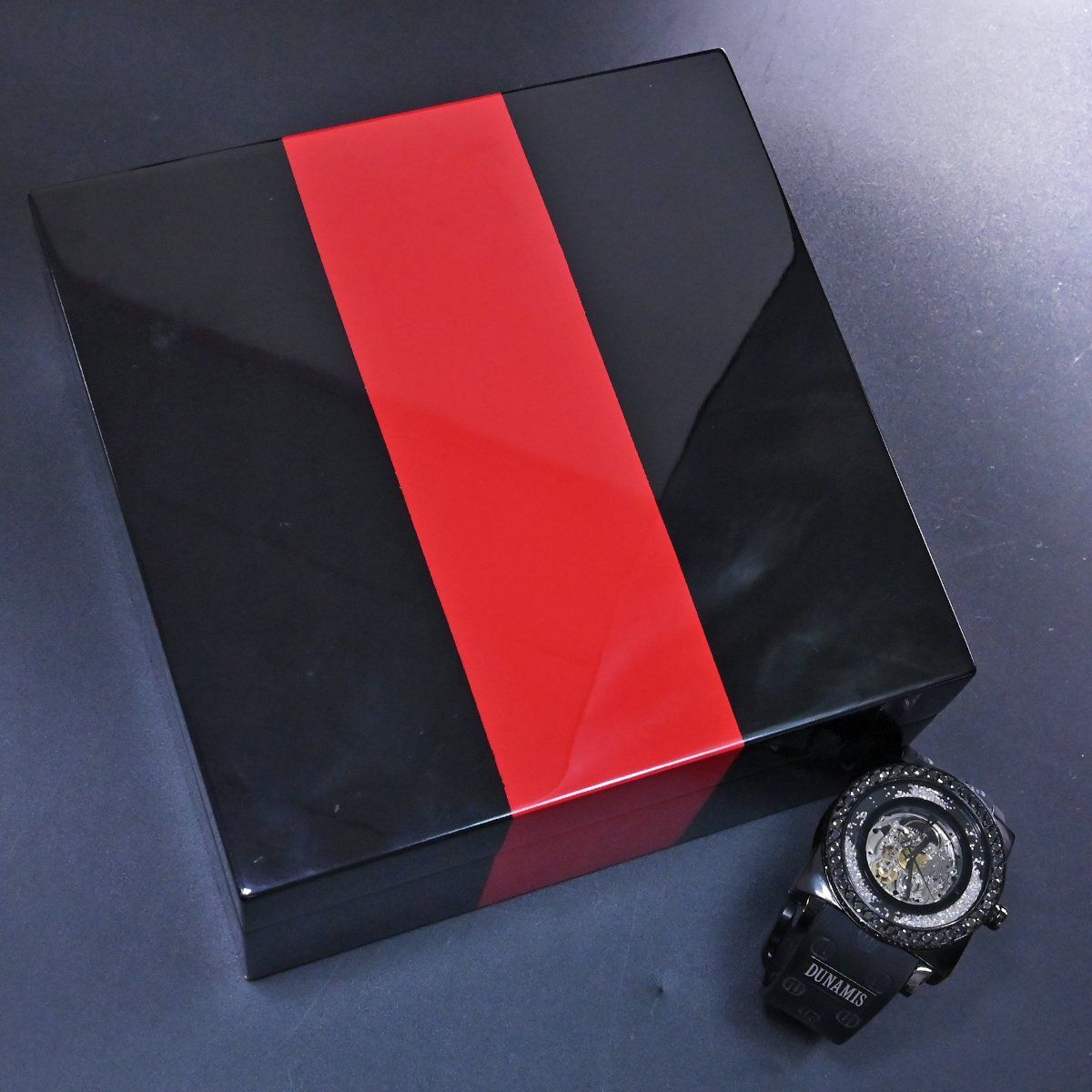 本物 超美品 デュナミス 定価232万円 ダイヤモンドベゼル ヒュブリス