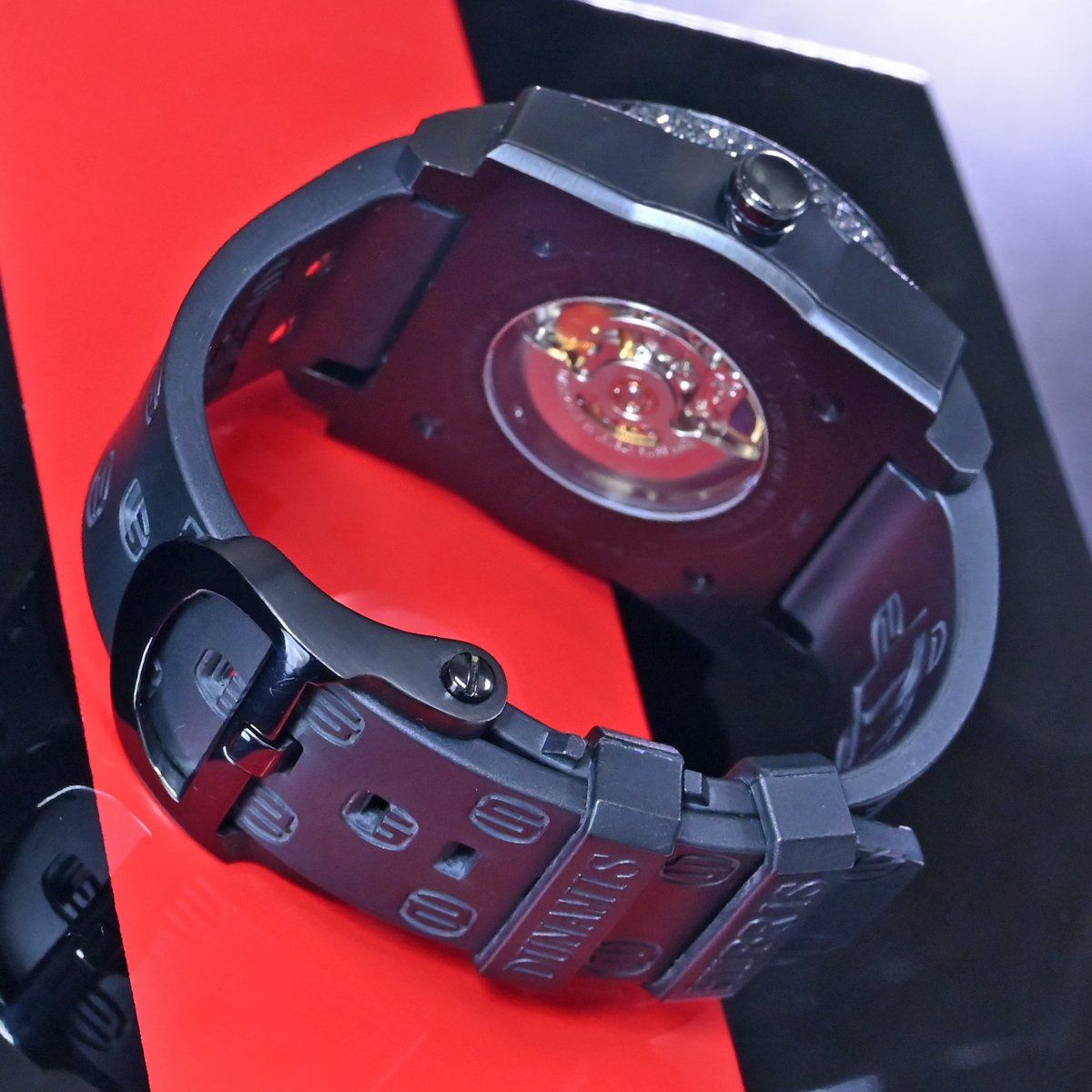 本物 超美品 デュナミス 定価232万円 ダイヤモンドベゼル ヒュブリス