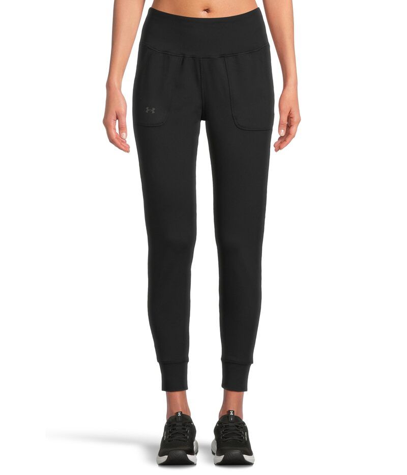 アンダーアーマー レディース ボトムス カジュアルパンツ ジョガーパンツ Under Armour Motion Joggers BlackJet Gray ブラック