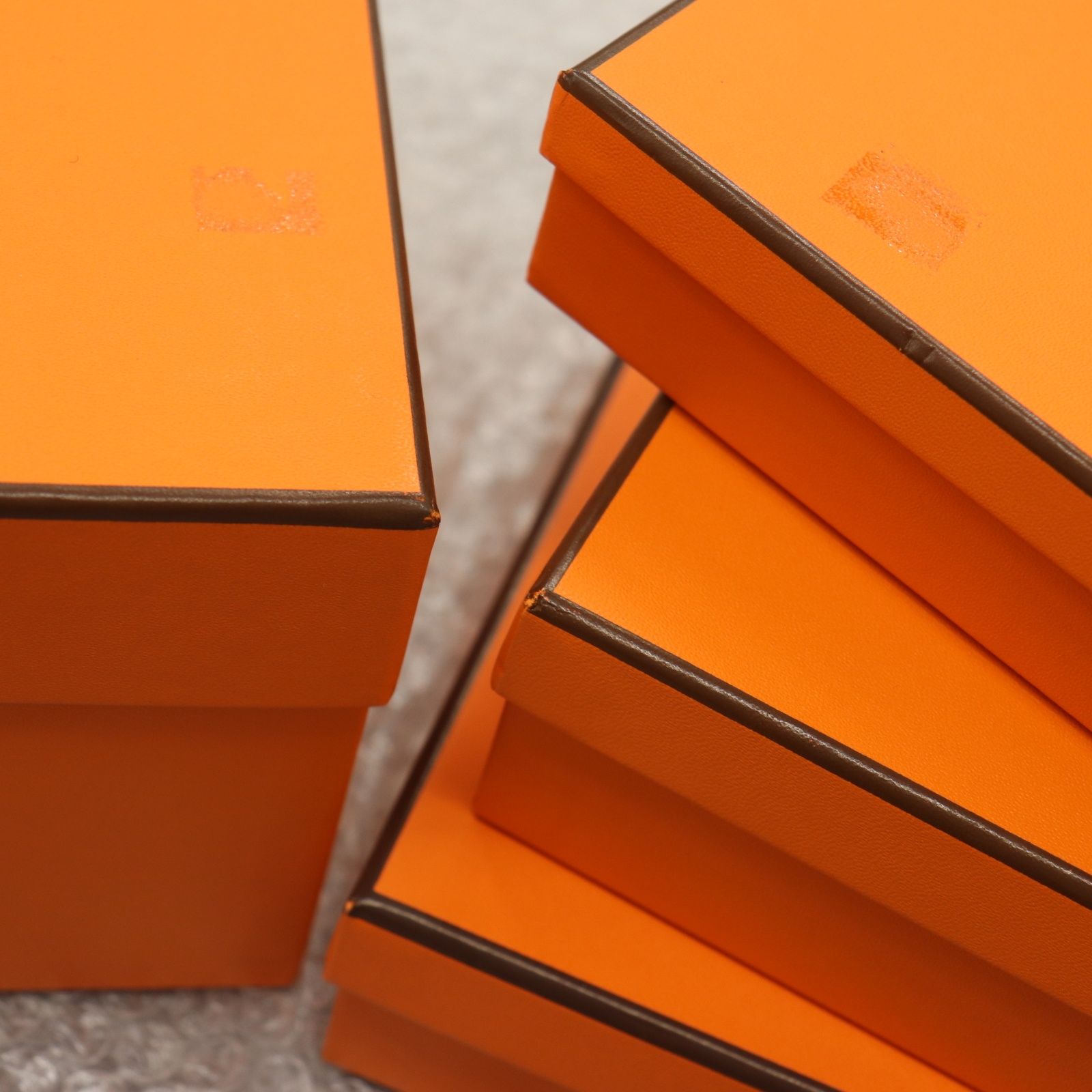 ITTH4SSCA52Q HERMES エルメス BOX ショッパー 純正 紙袋 オレンジ