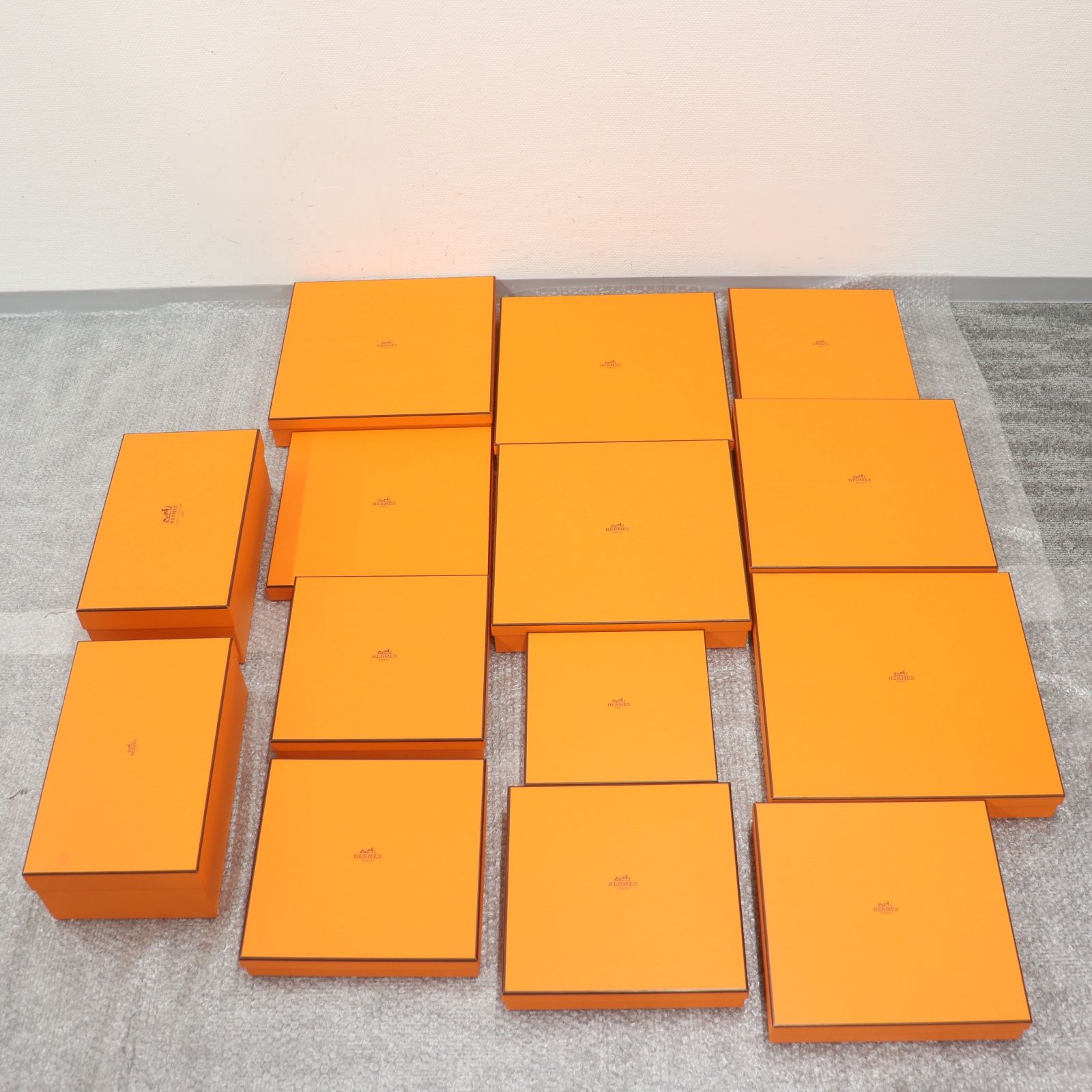 ITTH4SSCA52Q HERMES エルメス BOX ショッパー 純正 紙袋 オレンジ