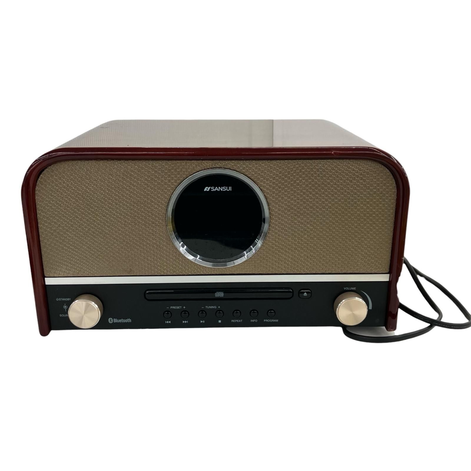 186000 動作確認済み SANSUI SMS-800BT Bluetooth対応　CDステレオシステム