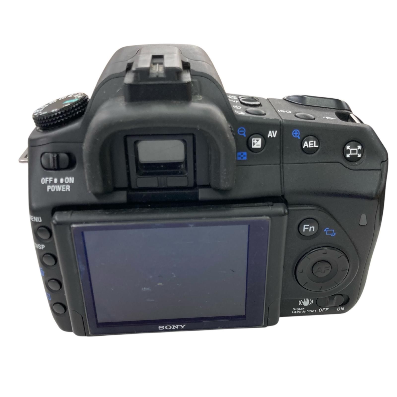 【簡易動作確認済】SONY α350 186000 動作未確認 SONY ソニー デジタル一眼レフカメラ（レンズ付き