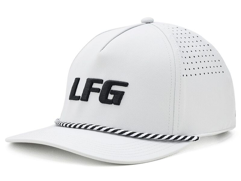 ブラックローバー メンズ アクセサリー 帽子 Black Clover LFG Panel Mid Rope Adjustable Hat Cool Grey グレー