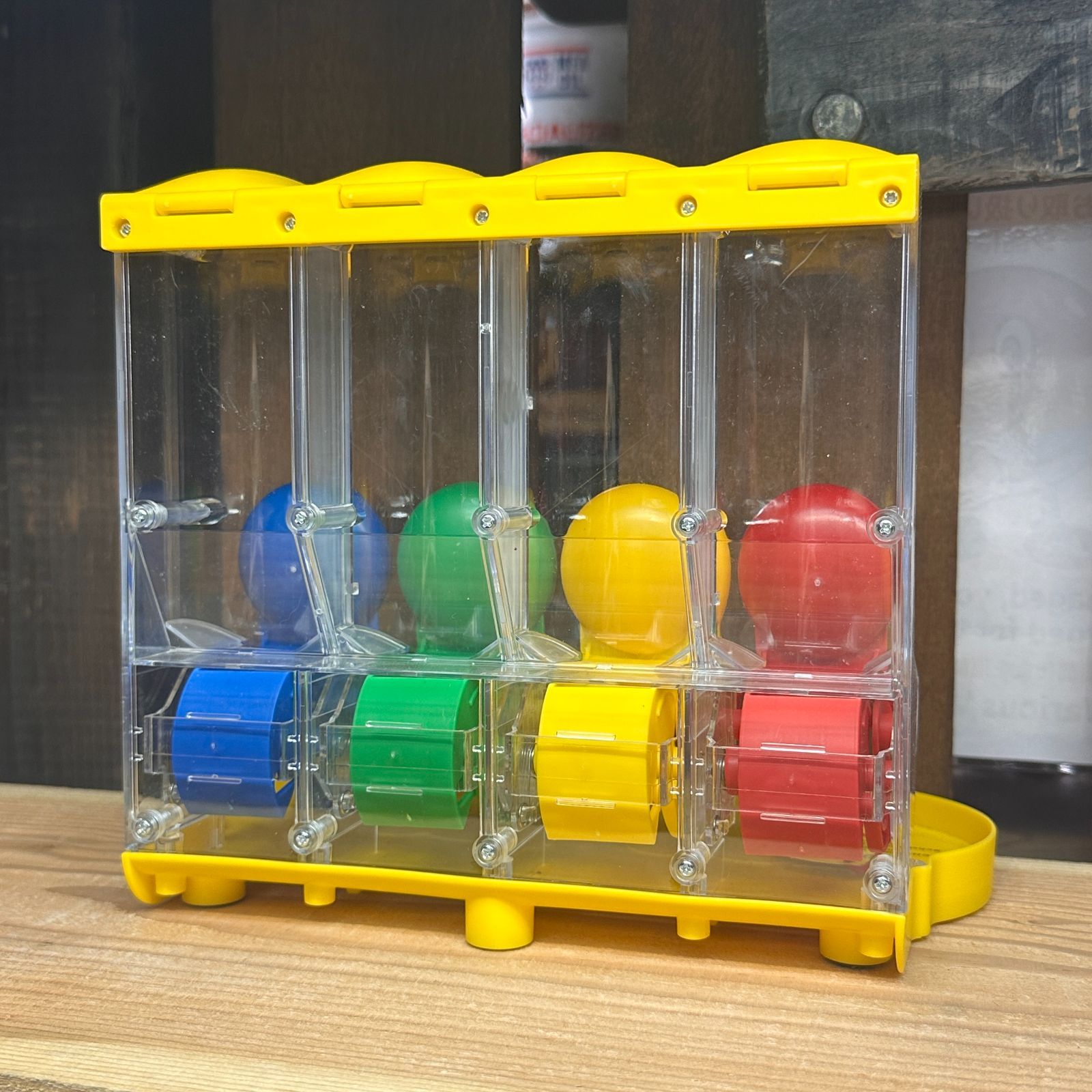 2018 M&M'S World限定 4連 カラーワークス キャンディディスペンサー