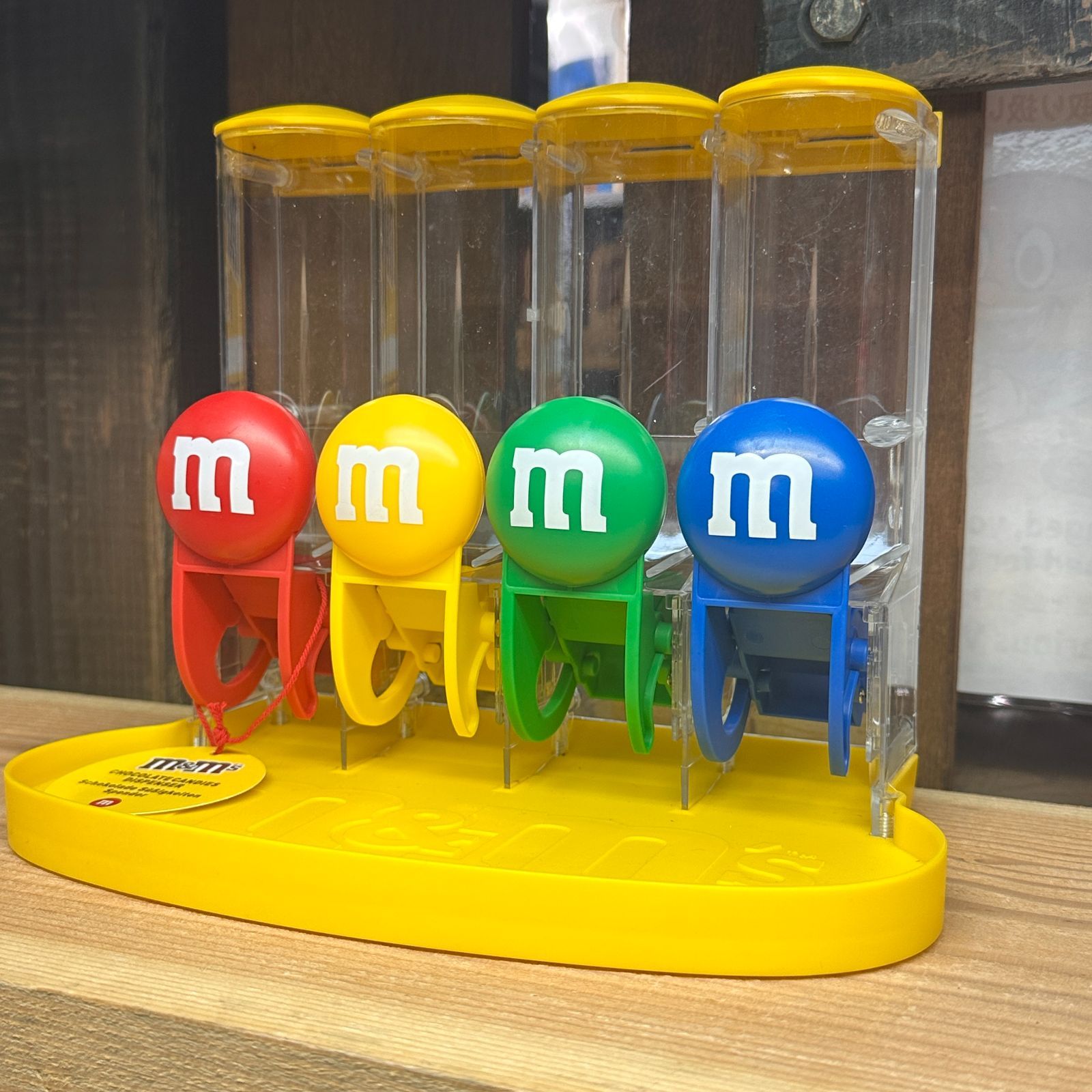 2018 M&M'S World限定 4連 カラーワークス キャンディディスペンサー