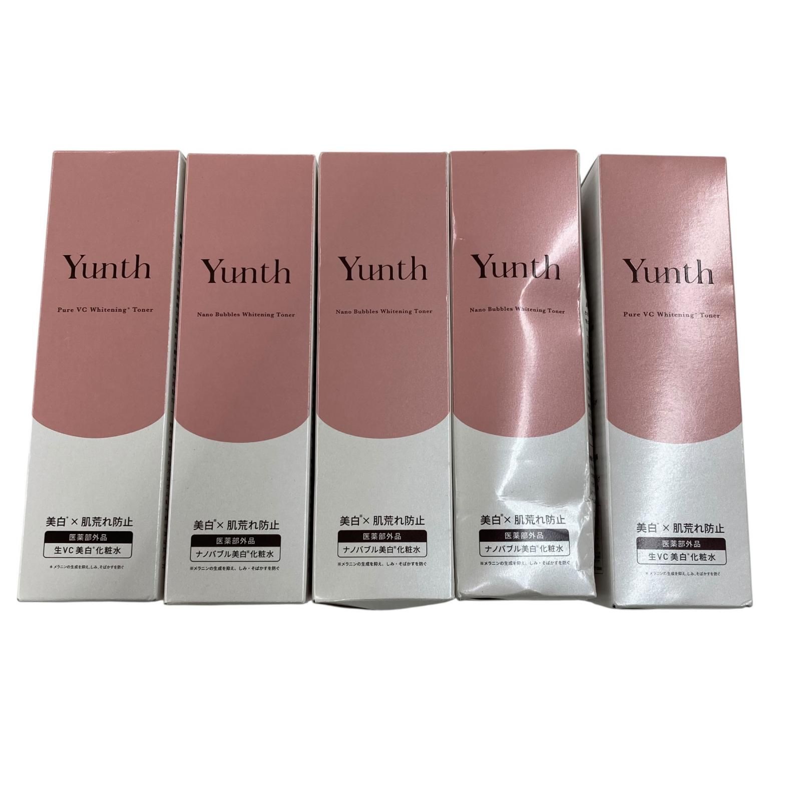 186000 新品未使用 Yunth 薬用 ホワイトニング ローション VCP 5点