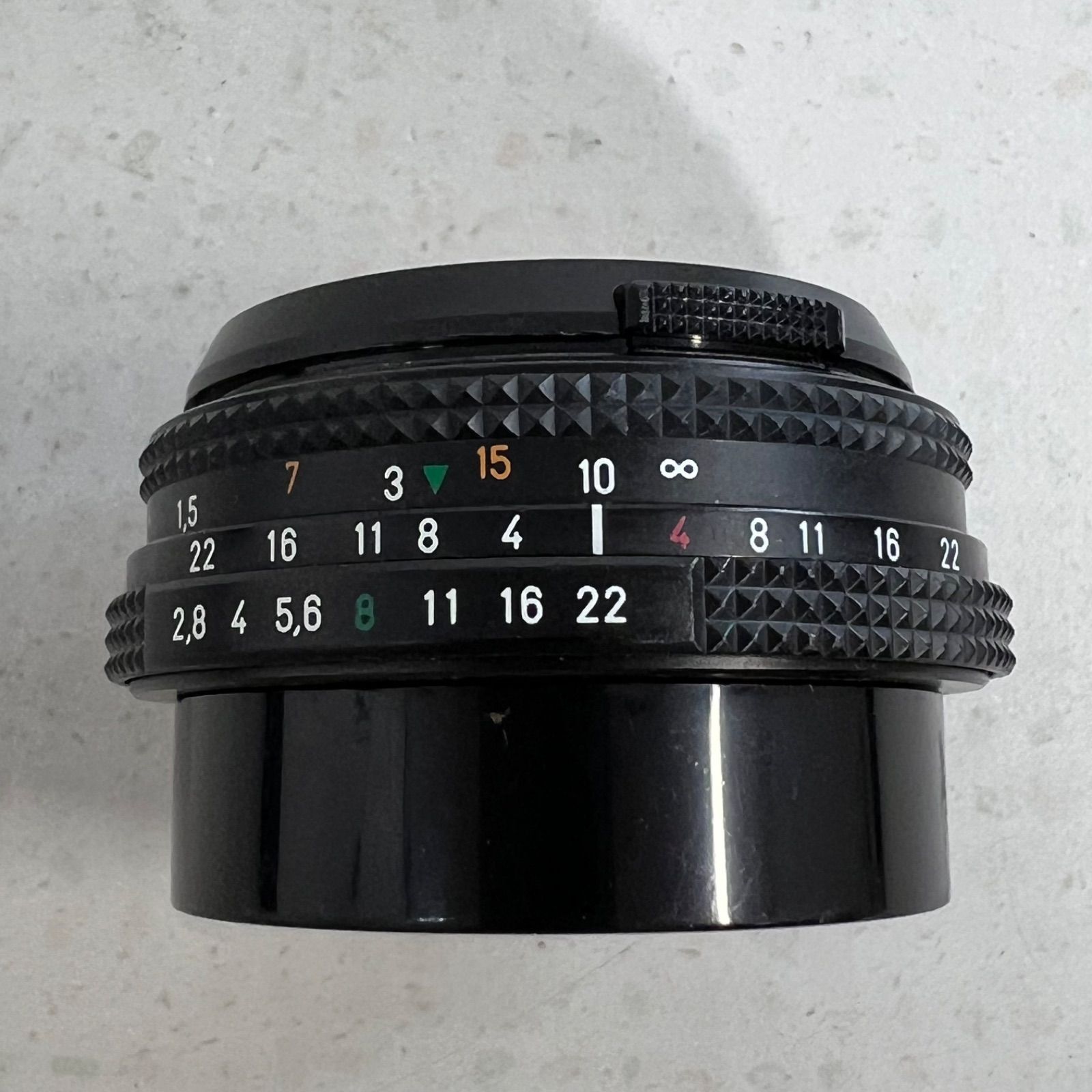 動作未確認】CONTAX Carl Zeiss Tessar T 45mm F2.8* カメラ レンズ