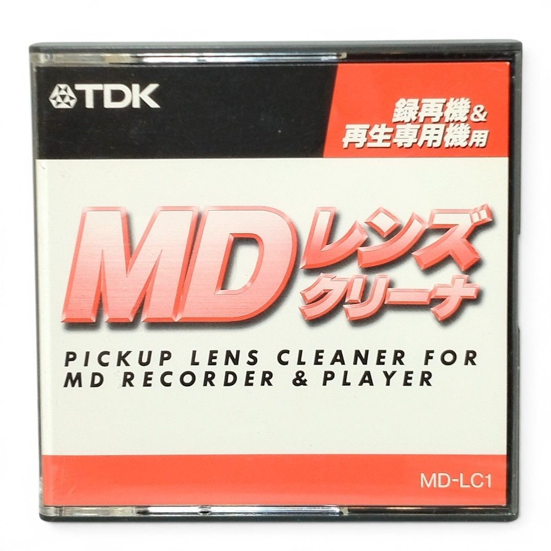 MD レンズクリーナー　TDK MD LENS CLEANER　MD-LC1 TDK MDレンズクリーナー MD-LC1 録再機＆再生専用機用 - メルカリ