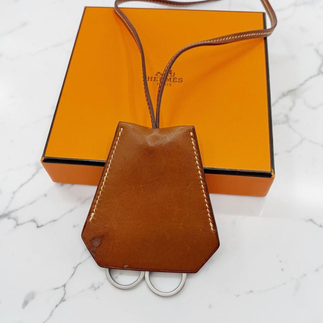 ⭐️良品⭐️ エルメス レザー クロシェット ネックレス マルジェラ期