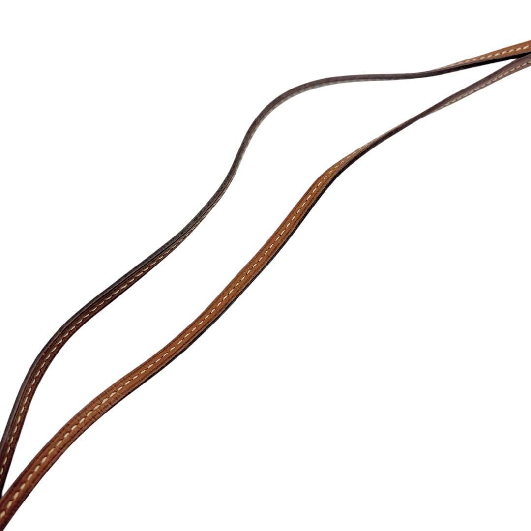 美品 HERMES クロシェット キーリング ネックレス マルジェラ期 レッド 
