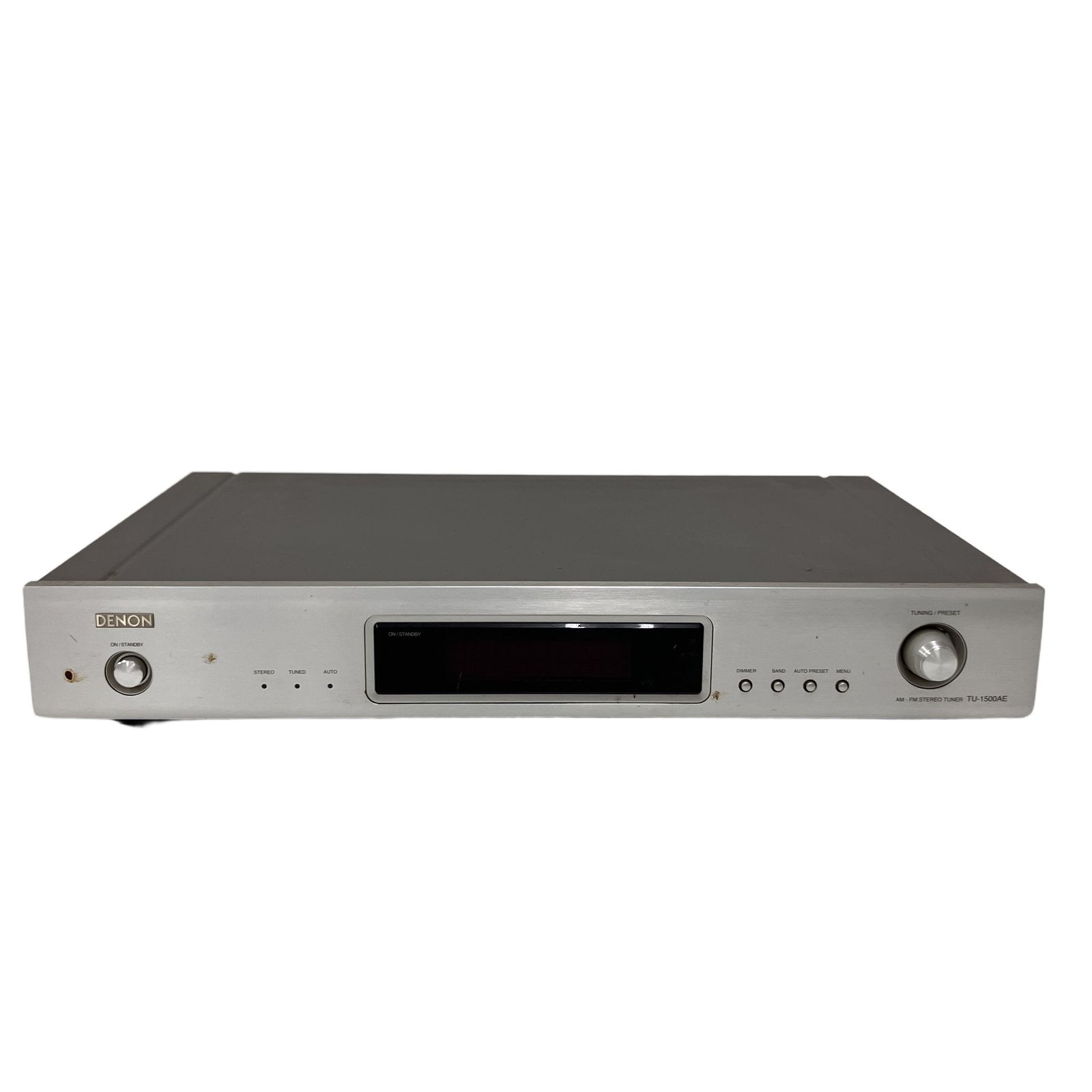DENON TU-1500AE AM/FM ステレオ チューナー デノン 音響機材 オーディオ ジャンク O11418129