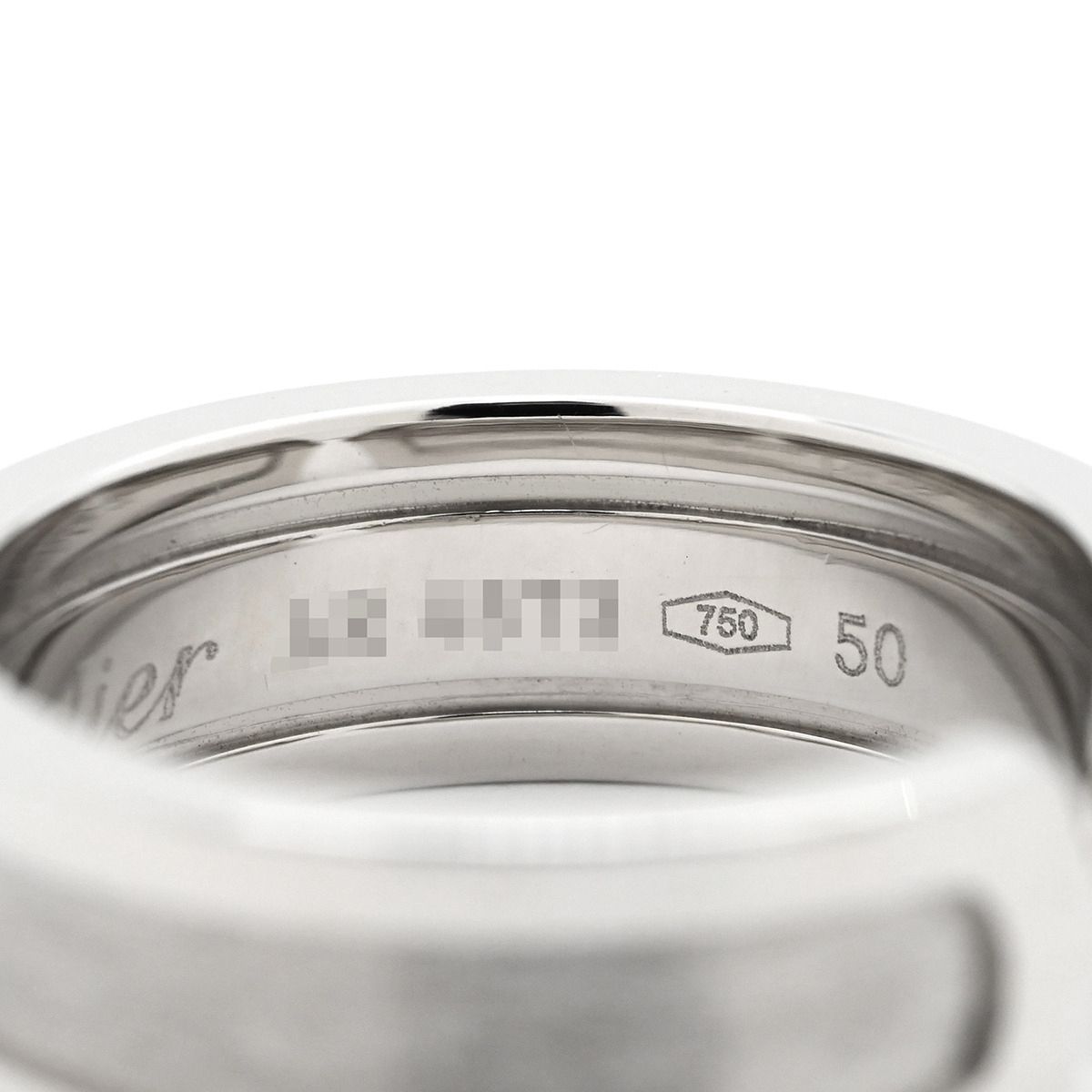 カルティエ Cartier リング 指輪 C2リング ホワイトゴールド #50(JP10