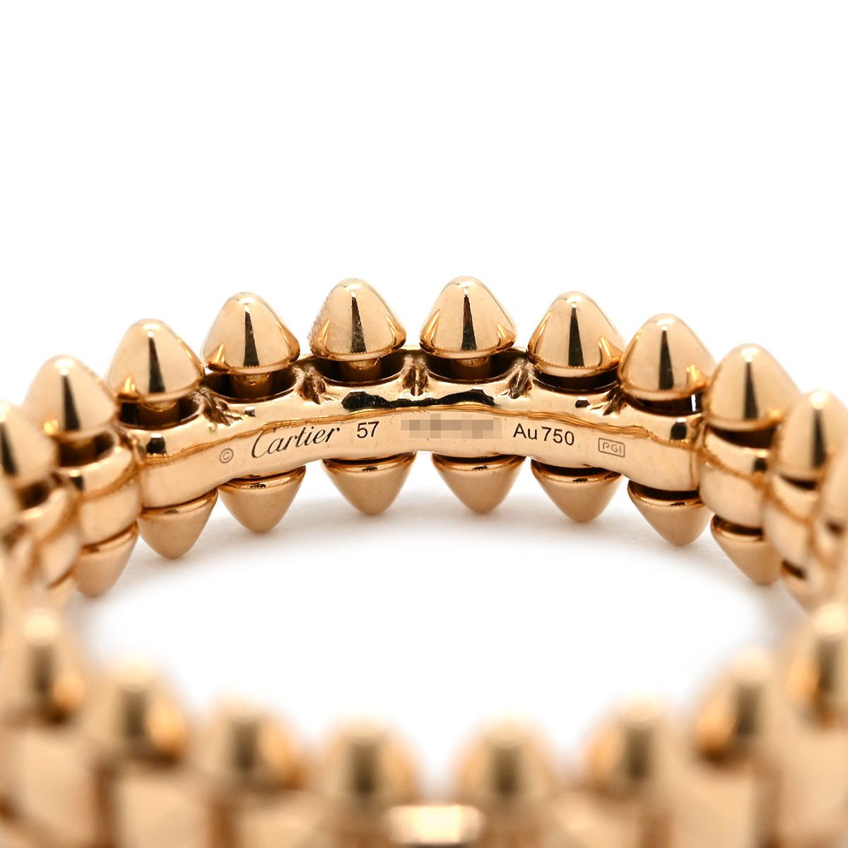 カルティエ Cartier リング 指輪 クラッシュ ドゥ カルティエ SM ピンクゴールド #57(JP17) 750 18K PG RG 16号 B4229800【中古】 カルティエ Cartier リング 指輪 クラッシュ ドゥ カルティエ SM