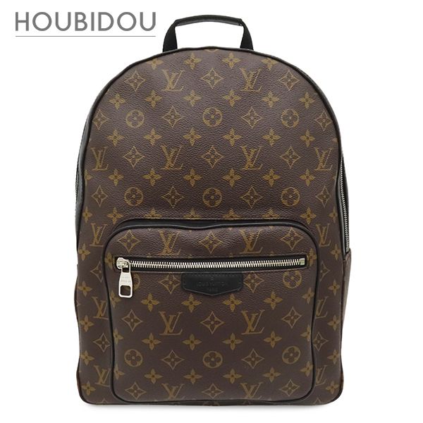 ルイヴィトン LOUIS VUITTON リュック・デイパック ジョッシュ モノグラムマカサー モノグラムマカサー シルバー金具 黒 バックパック M41530 RFID【中古】 ルイヴィトン LOUIS VUITTON リュック・デイパック ジョッシュ