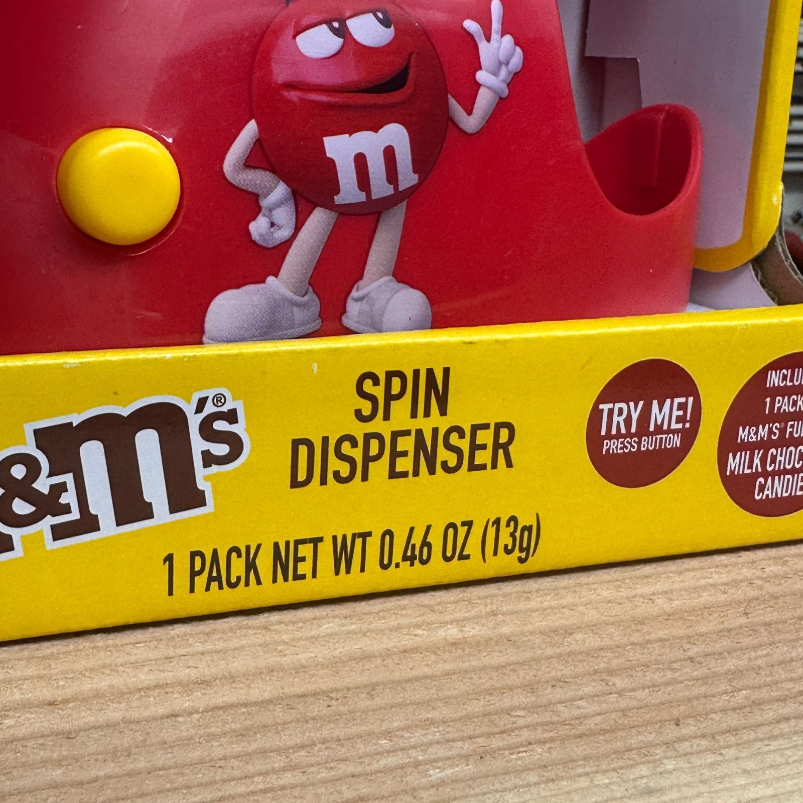 2021 CandyRific製 m&m's スピンディスペンサー SPIN DISPENSER - メルカリ