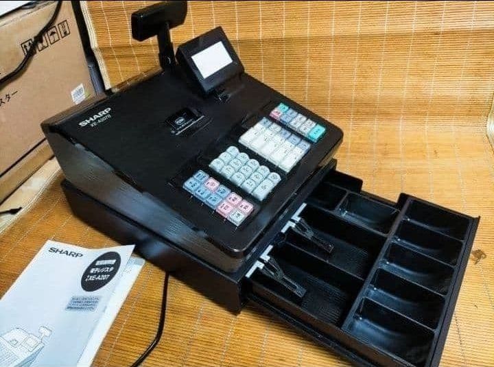 美品シャープレジスター XE-A207 PC連携売上管理設定無料 991109